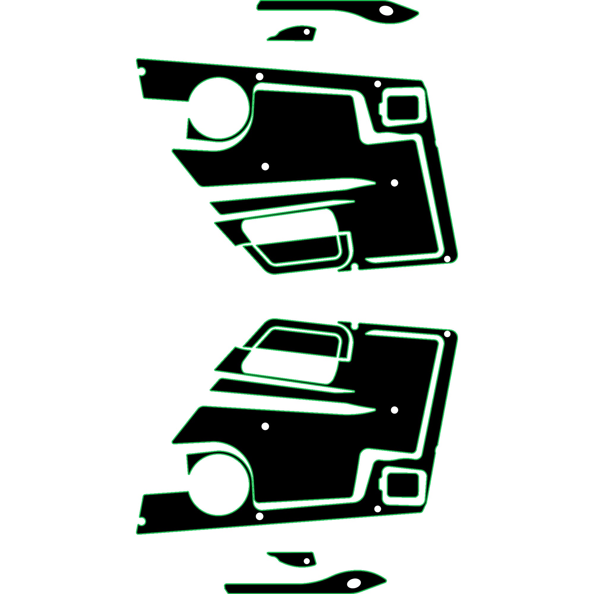 Speed UTV El Diablo - 2 Seat Door Liners - OEM