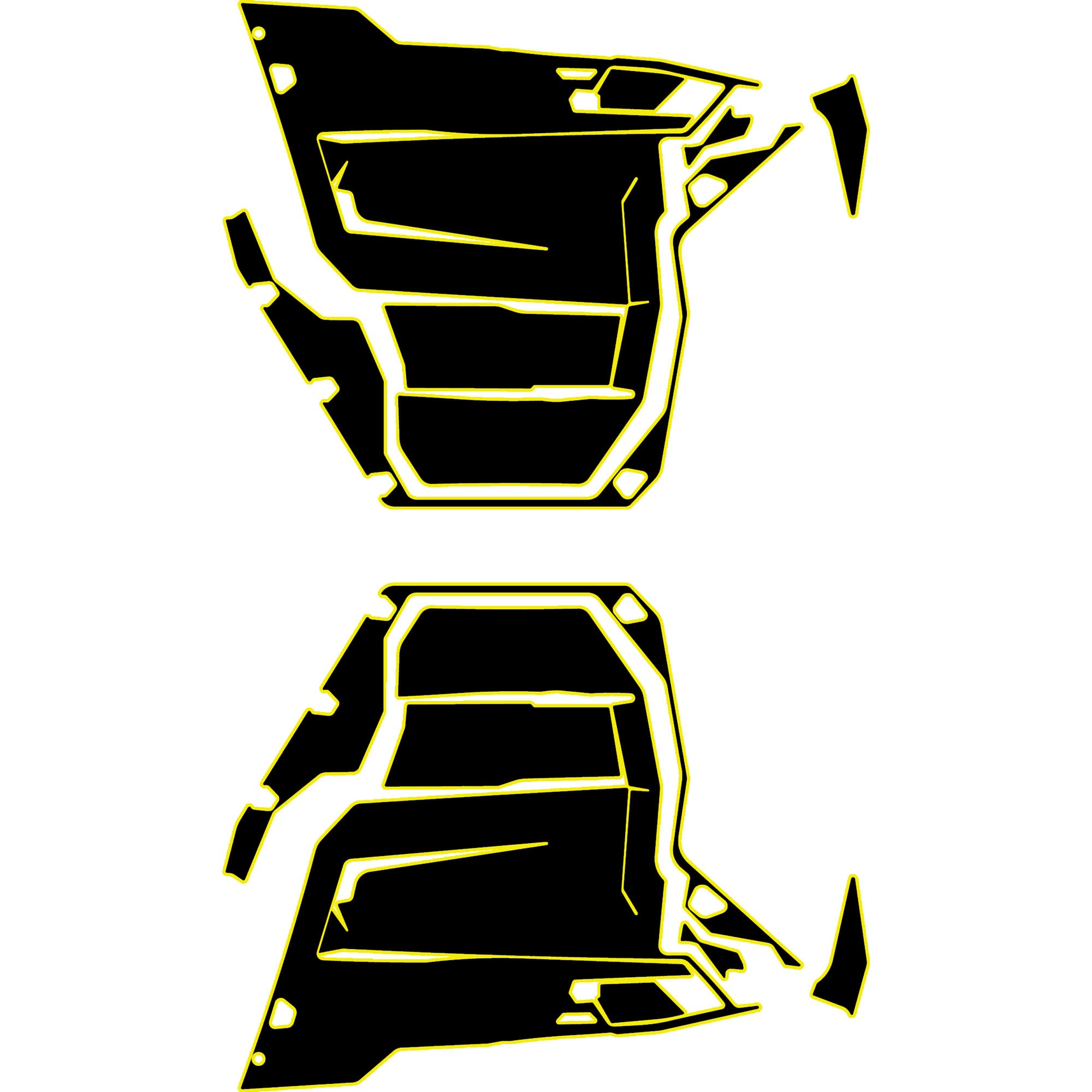 Can-Am Defender - 2 Seat Door Liners - OEM