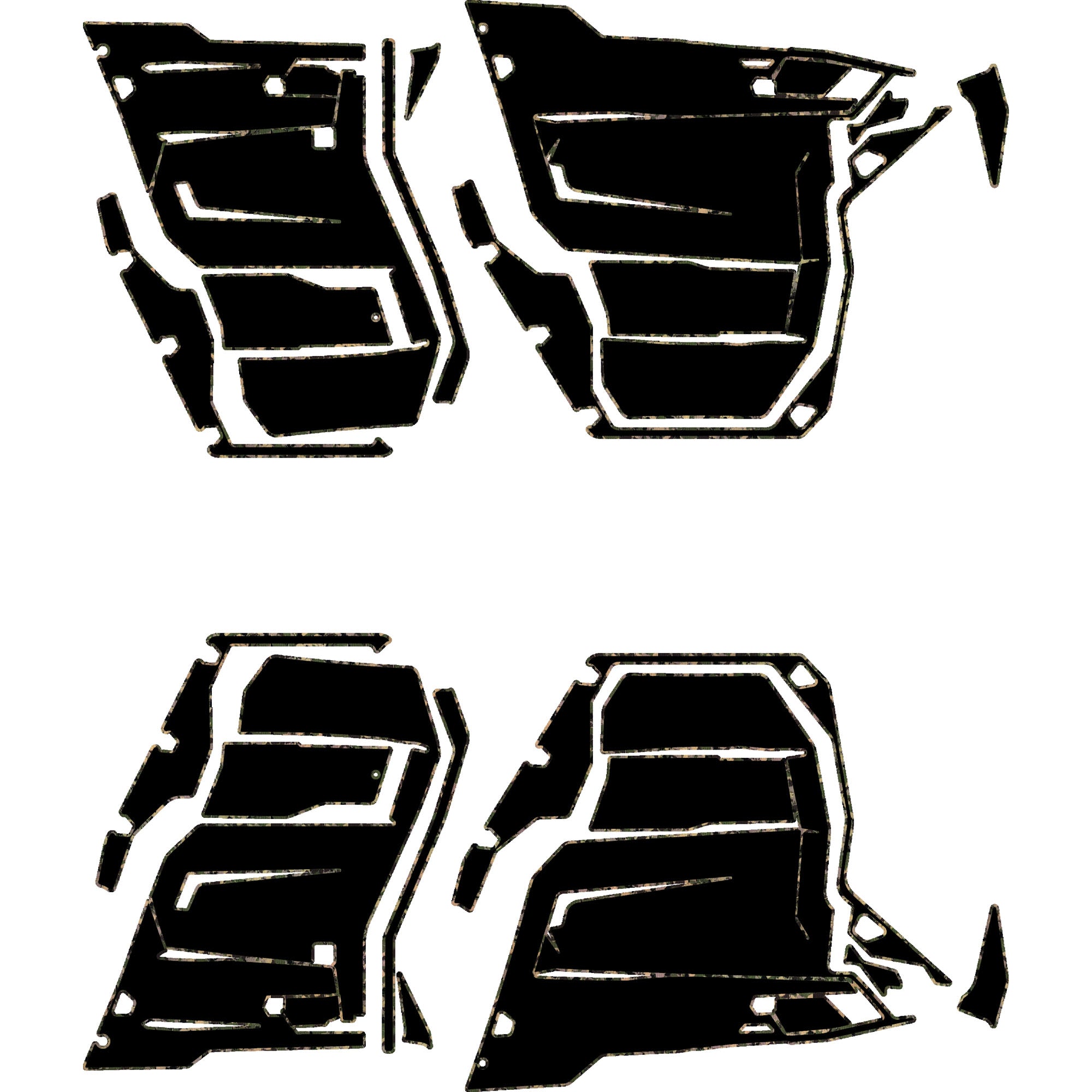 Can-Am Defender - 4 Seat Door Liners - OEM