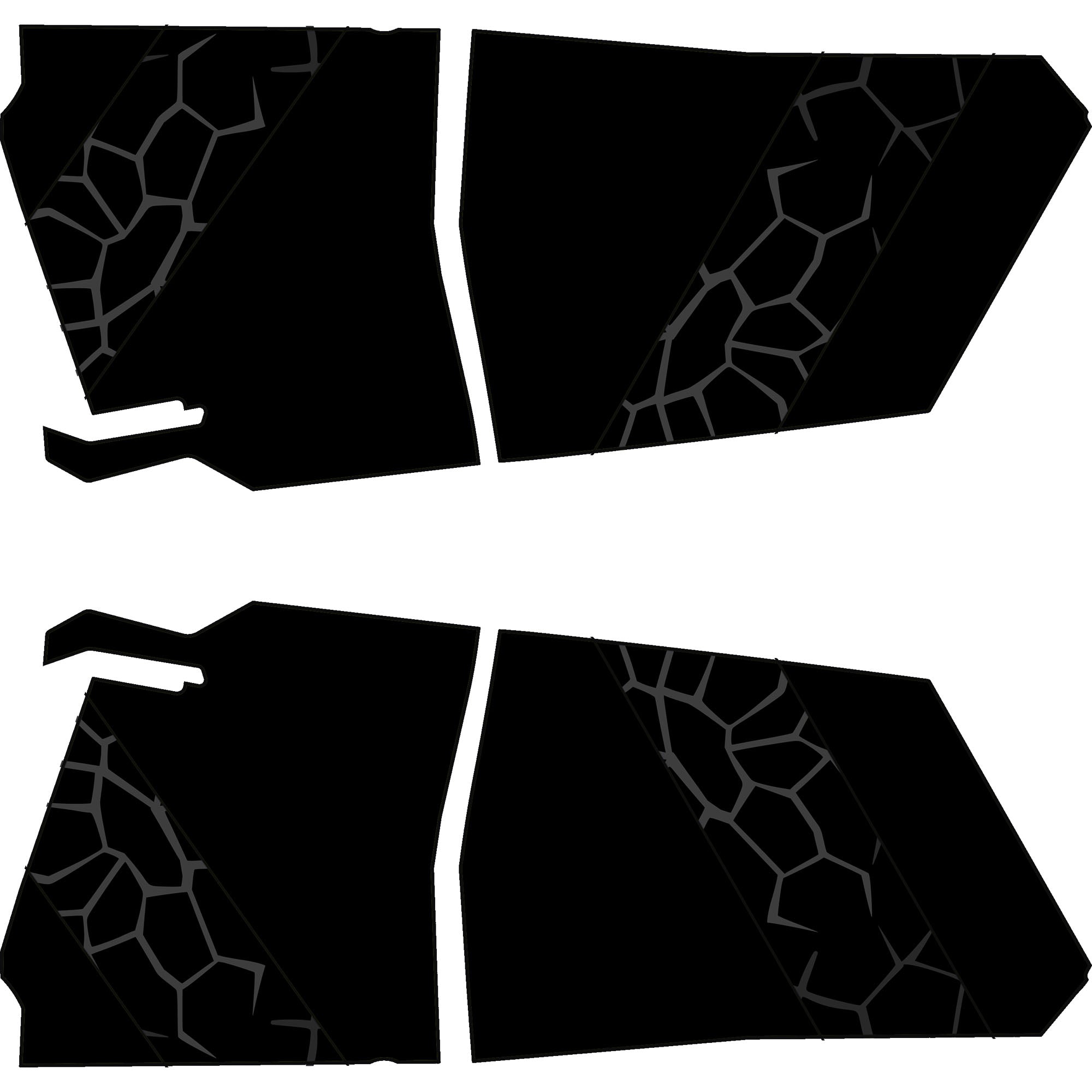 Polaris RZR Pro R - 4 Seat Door Liners - TMW