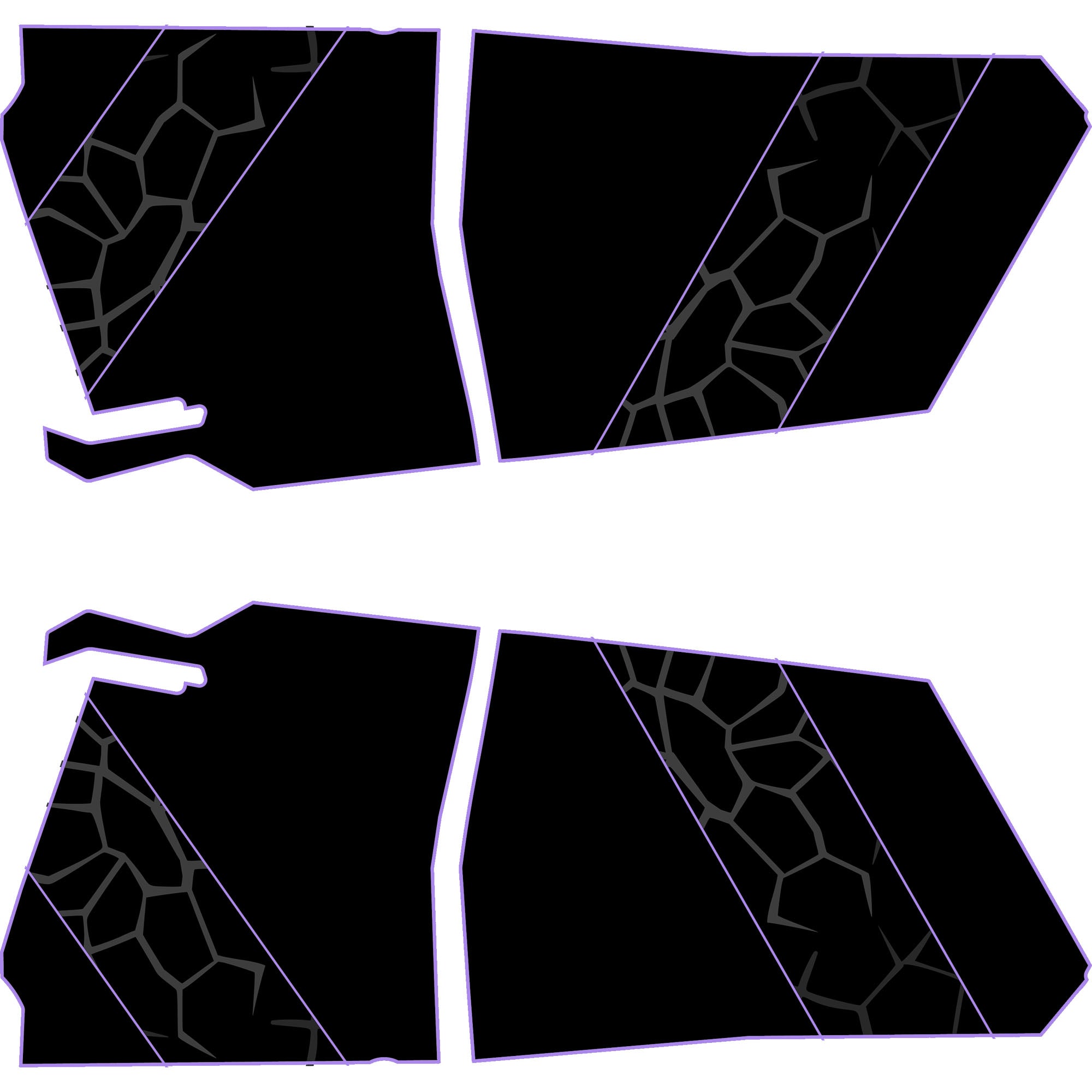 Polaris RZR Pro R - 4 Seat Door Liners - TMW