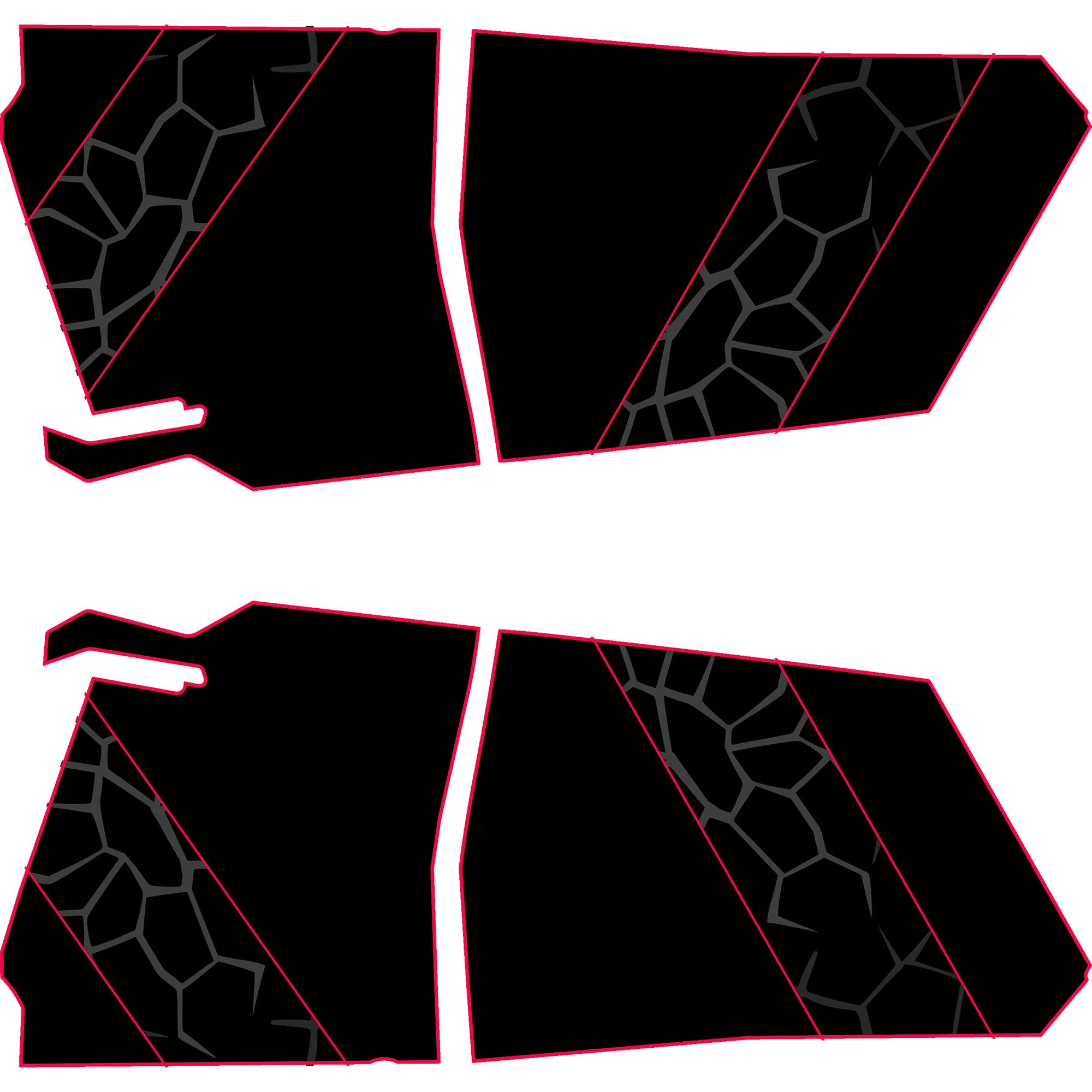 Polaris RZR Pro R - 4 Seat Door Liners - TMW