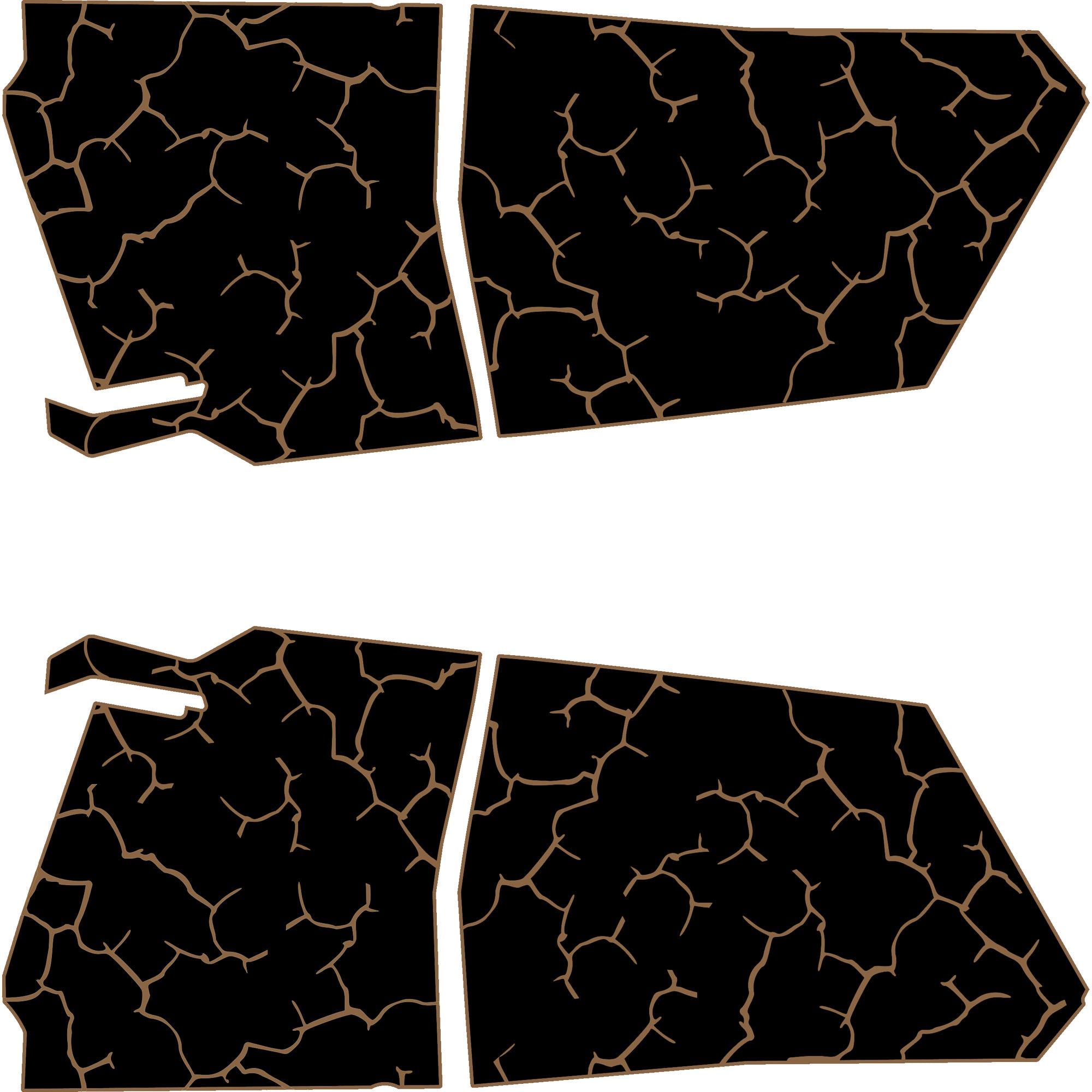 Polaris RZR Pro R - 4 Seat Door Liners - TMW