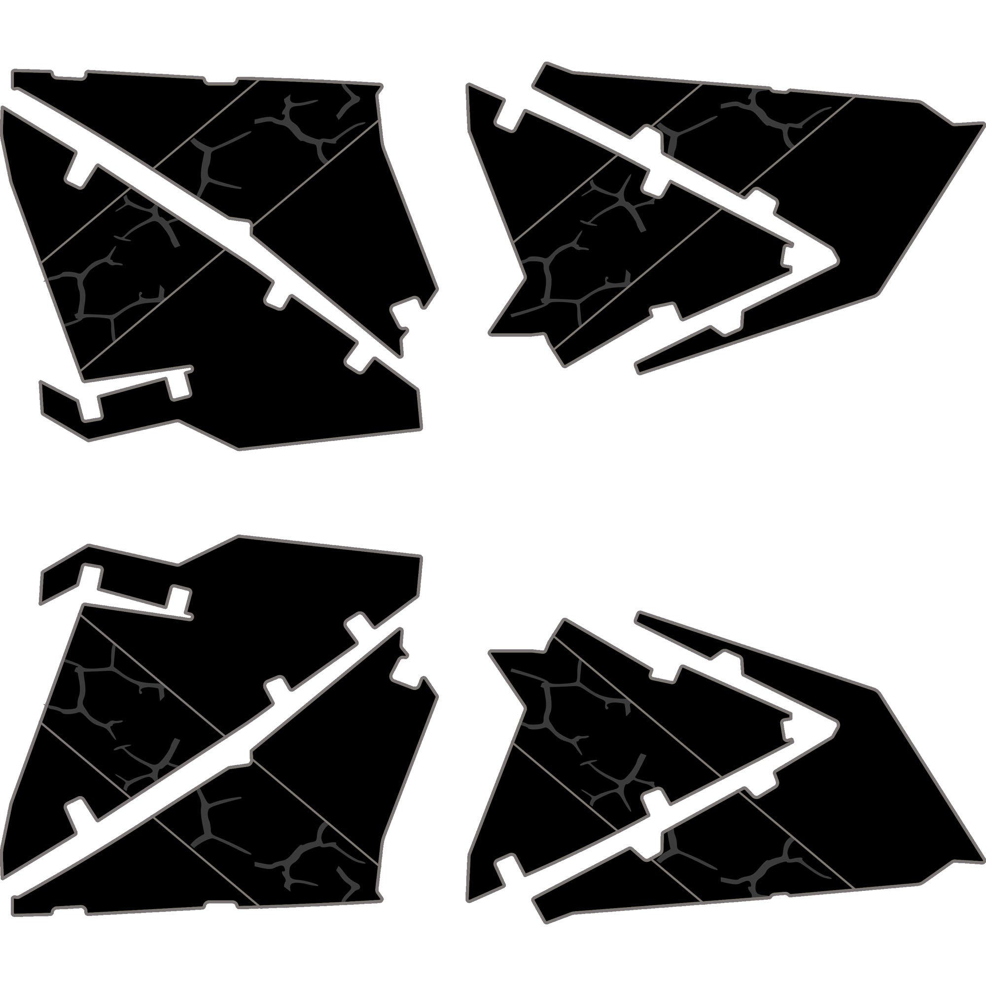 Polaris RZR Pro R - 4 Seat Door Liners - OEM