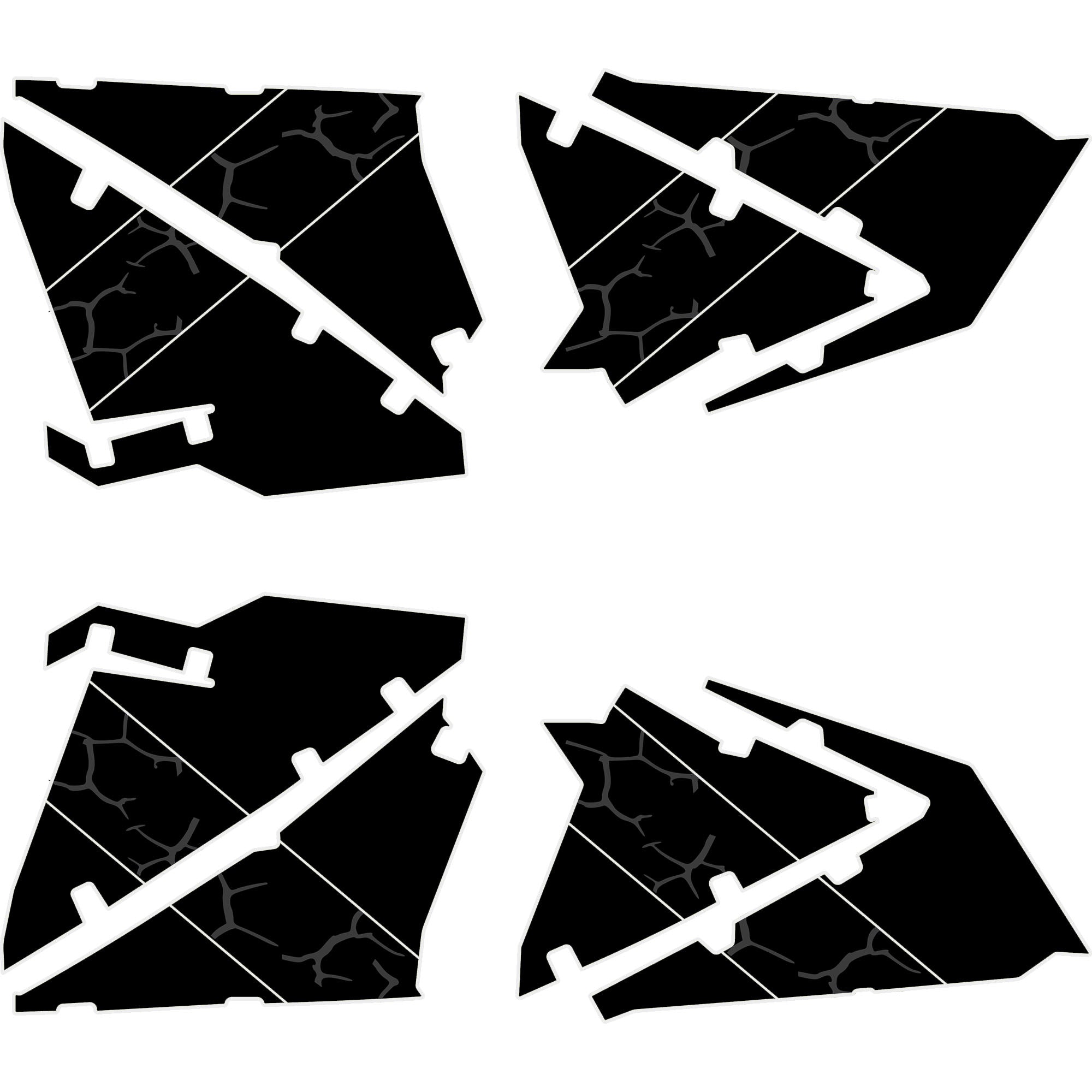 Polaris RZR Pro R - 4 Seat Door Liners - OEM