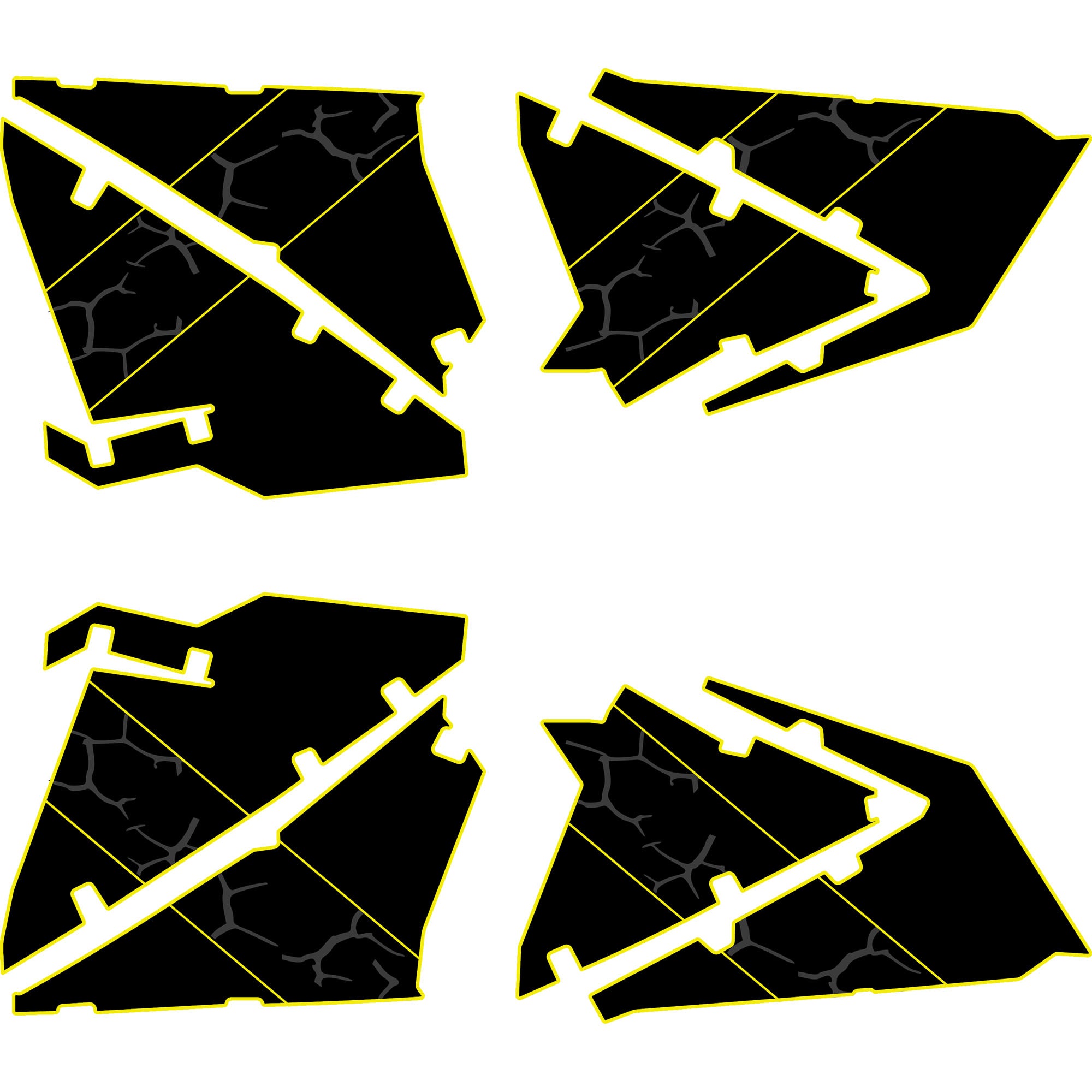 Polaris RZR Pro R - 4 Seat Door Liners - OEM