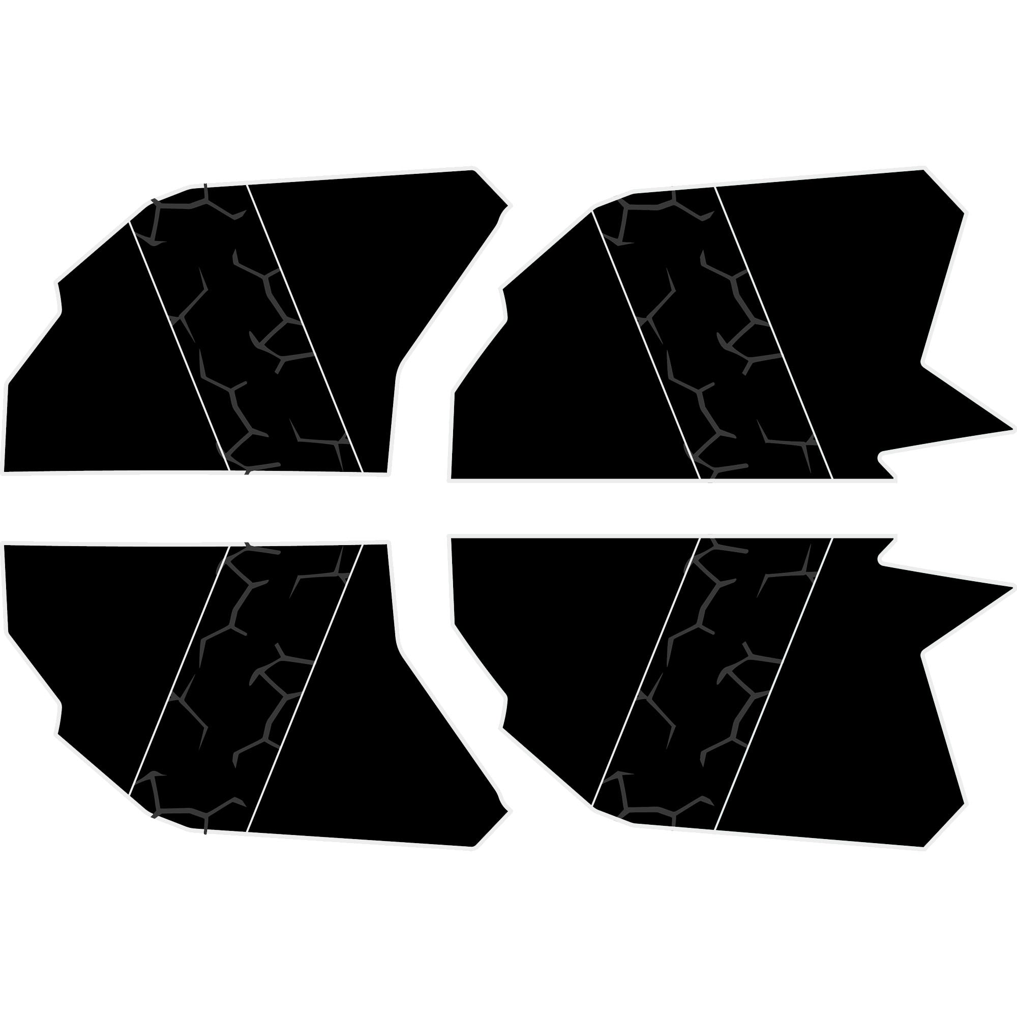 Can-Am Maverick X3 - 4 Seat Door Liners - TMW