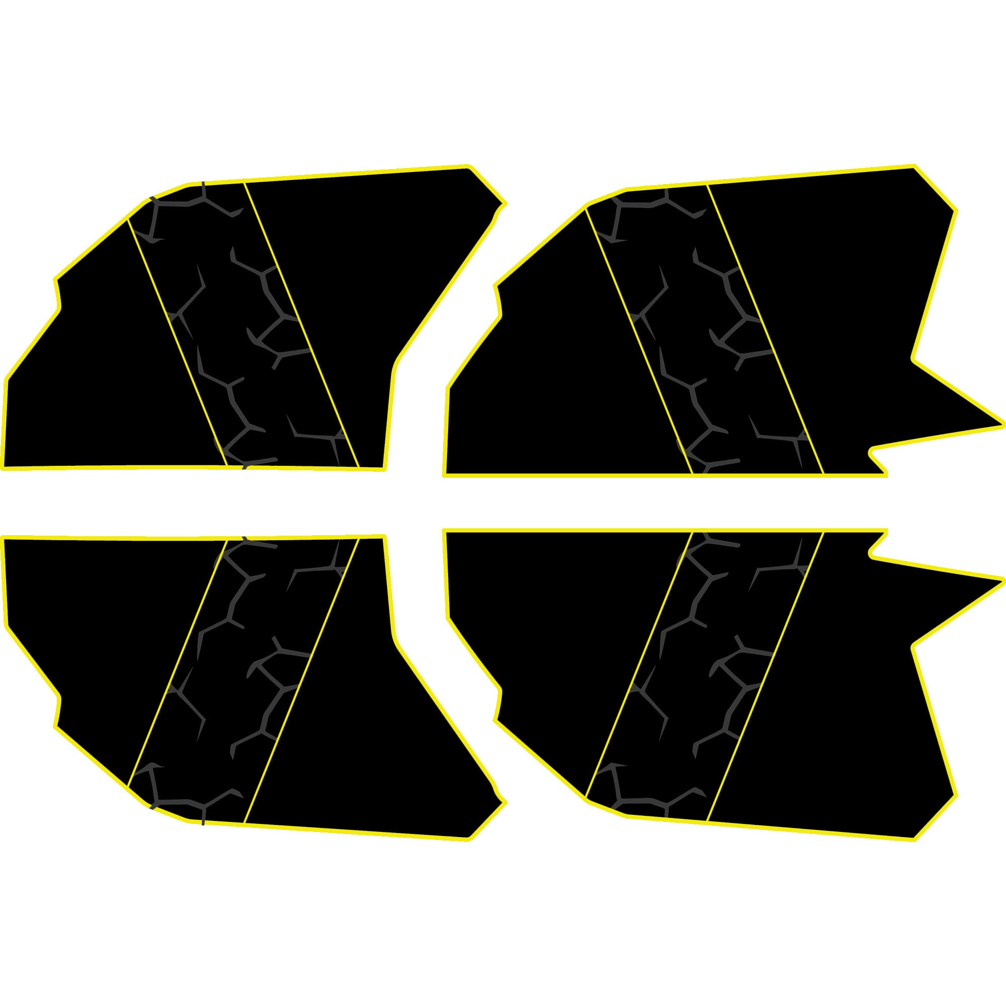 Can-Am Maverick X3 - 4 Seat Door Liners - TMW