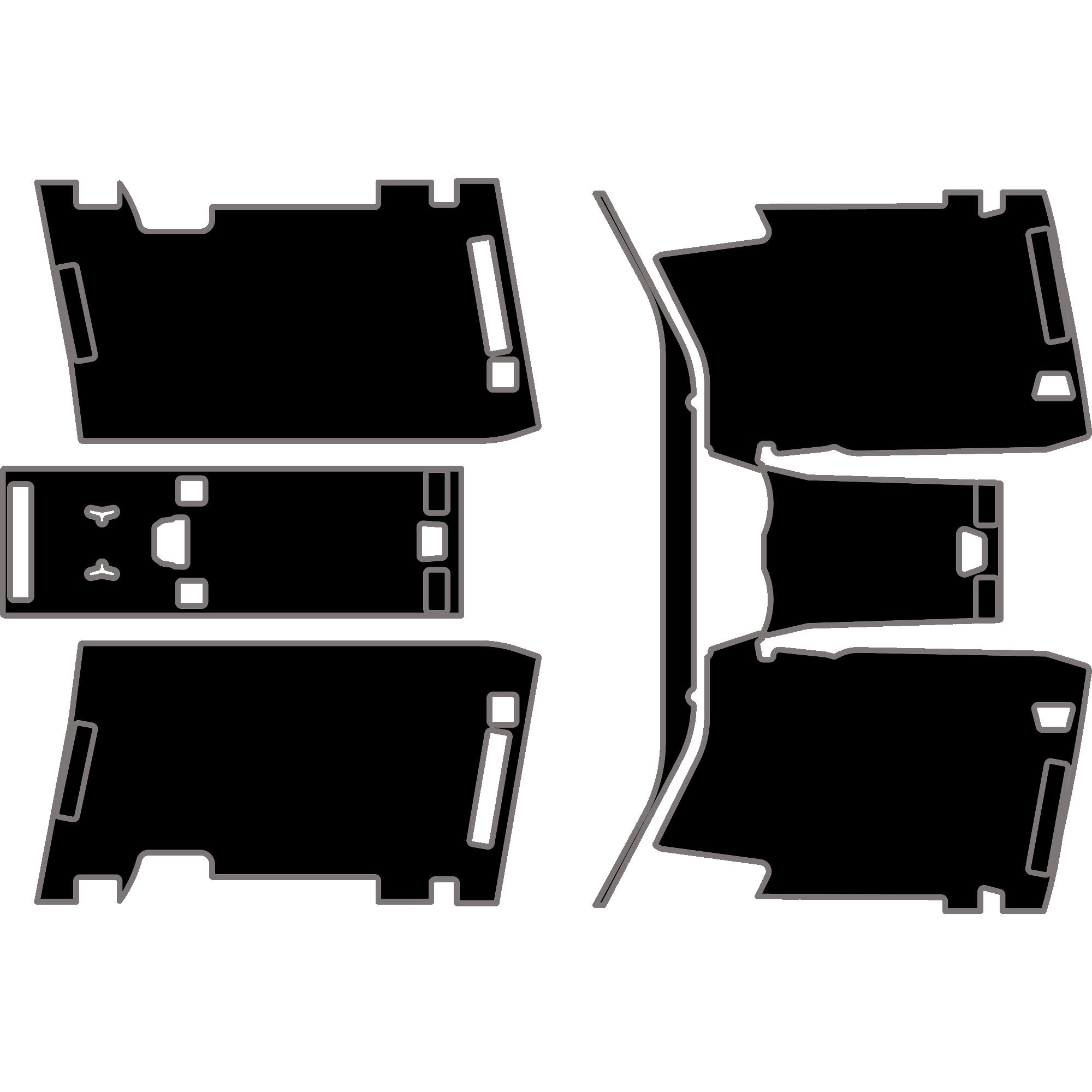 2024-2025 Can-Am Maverick R - 4 Seat Headliner - OEM