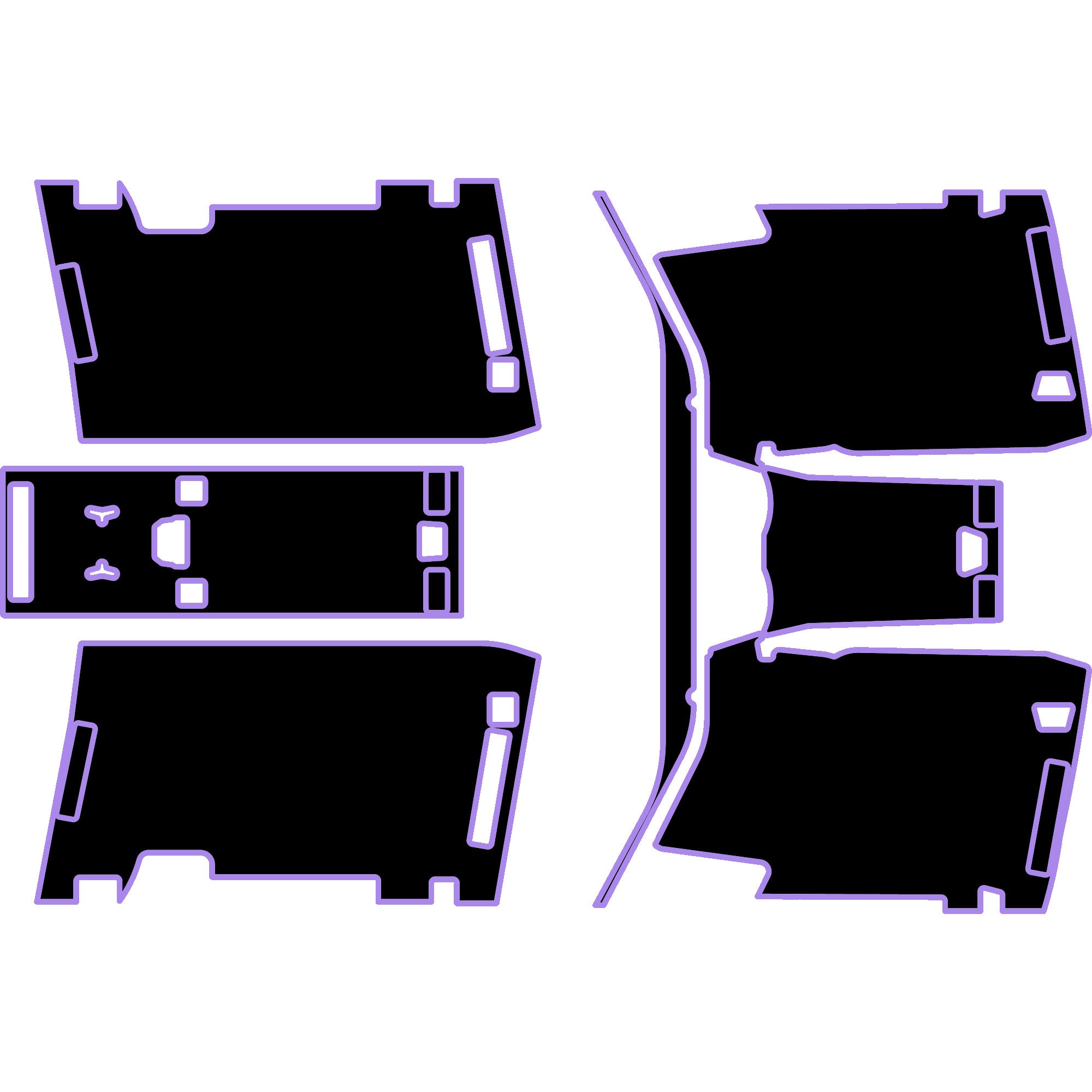 2024-2025 Can-Am Maverick R - 4 Seat Headliner - OEM