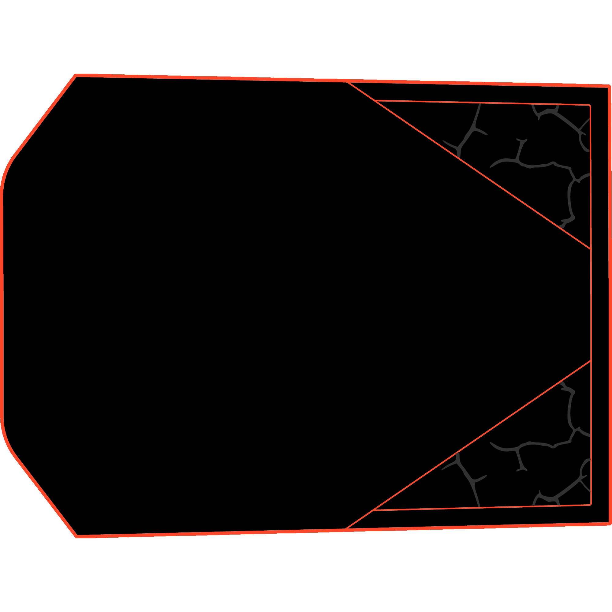 Polaris Pro R - 4 Seat Headliner - Brick City