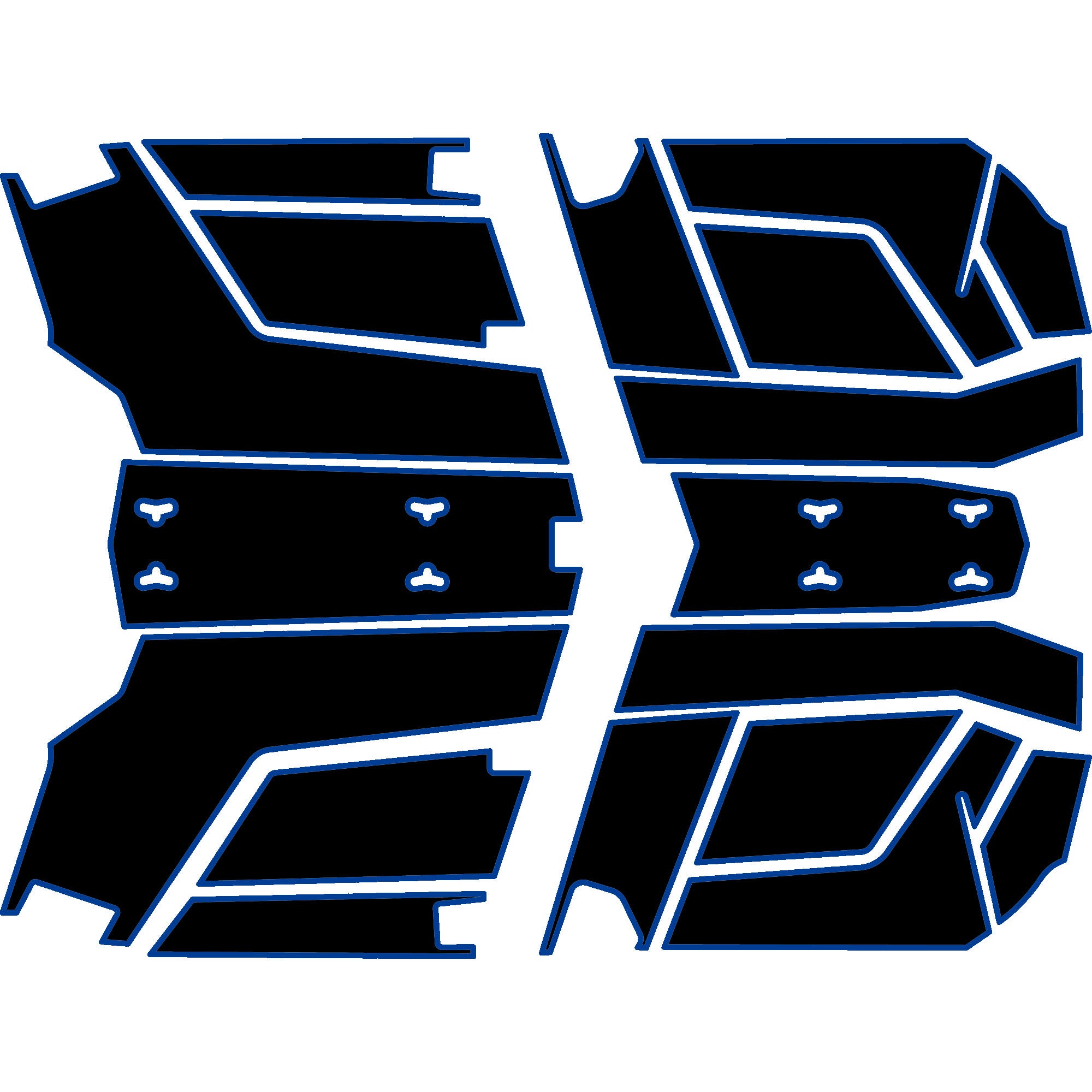 Can-Am Maverick X3 - 4 Seat Headliner - OEM