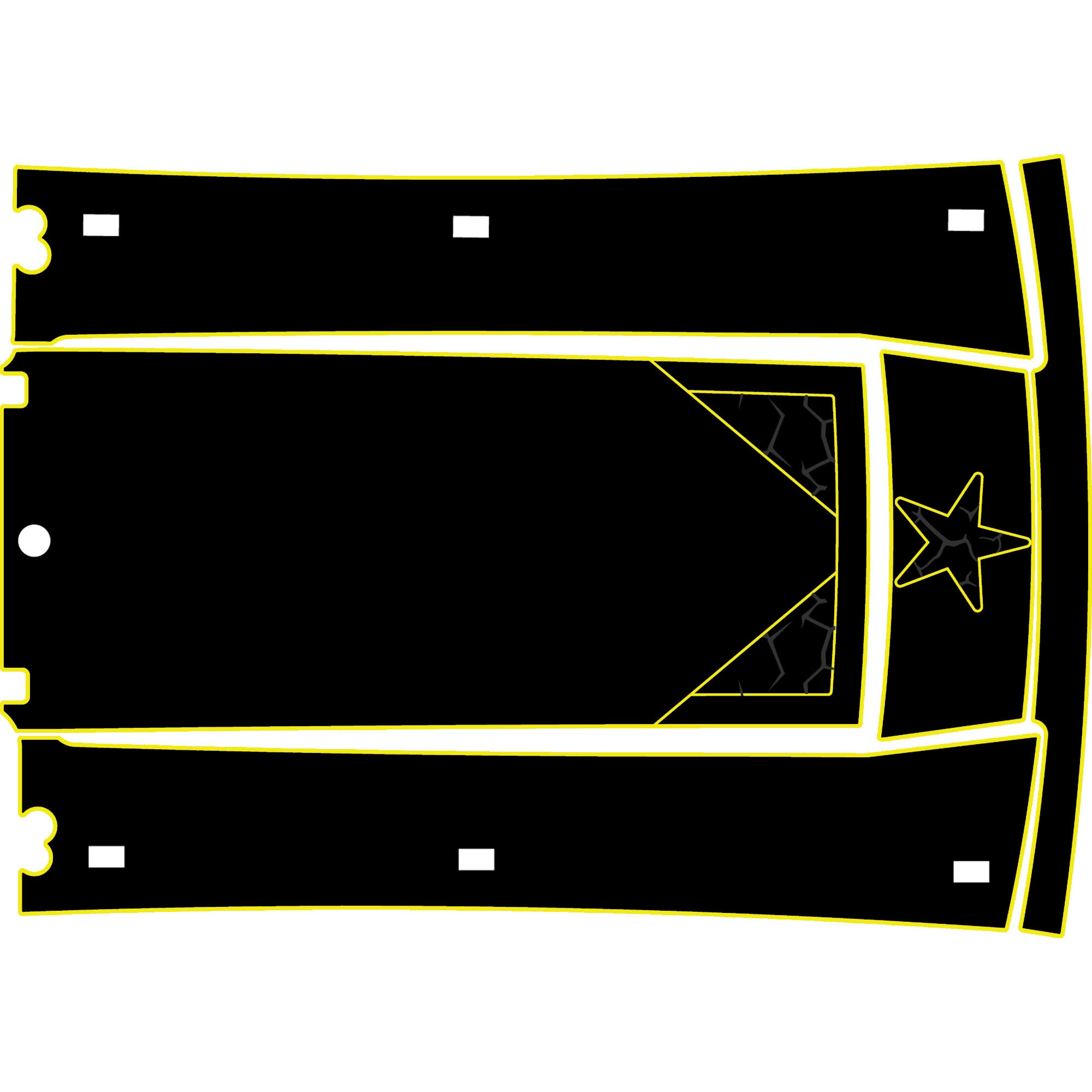 Speed UTV El Jefe - 4 Seat Headliner - OEM