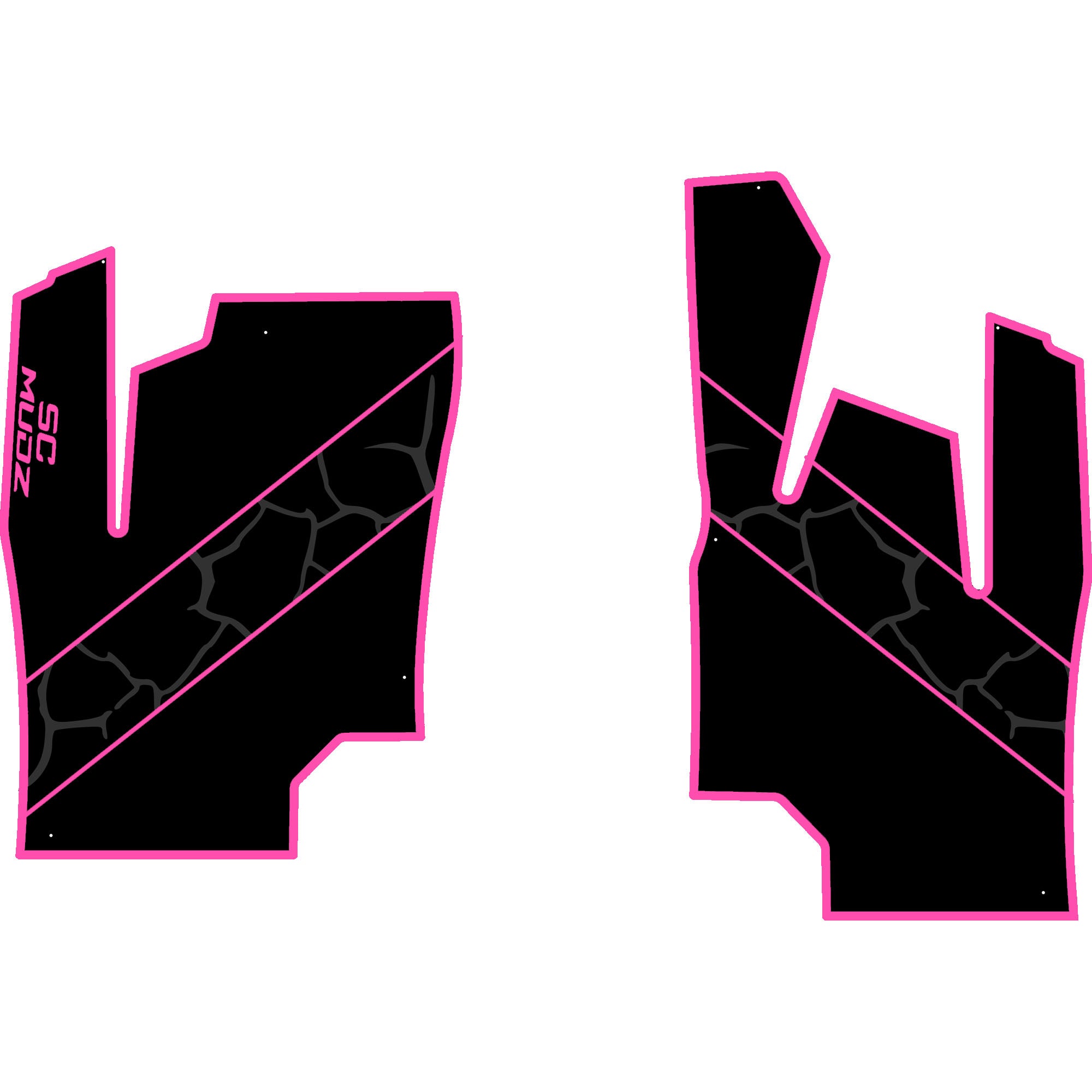 Can-Am Commander - 2 Seat Floor Mats - OEM