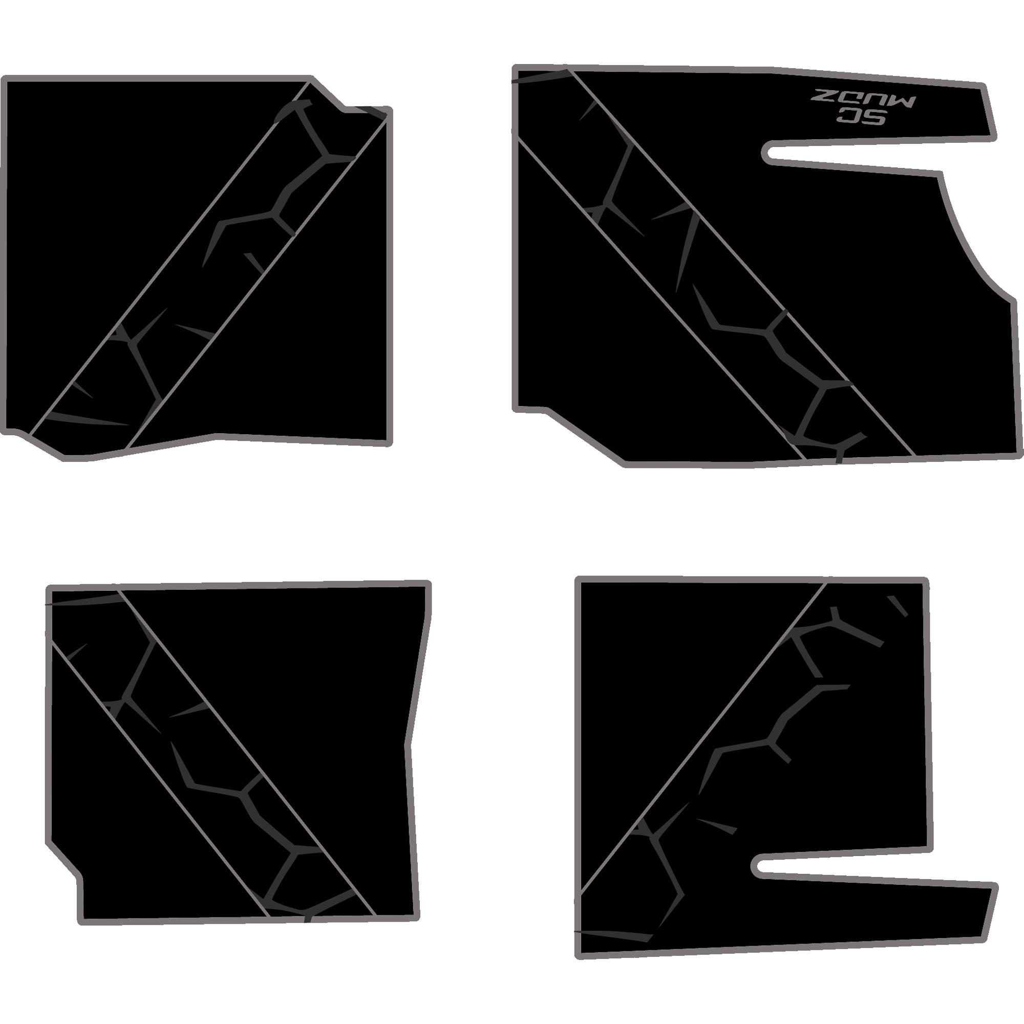 Polaris General - 4 Seat Floor Mats - OEM