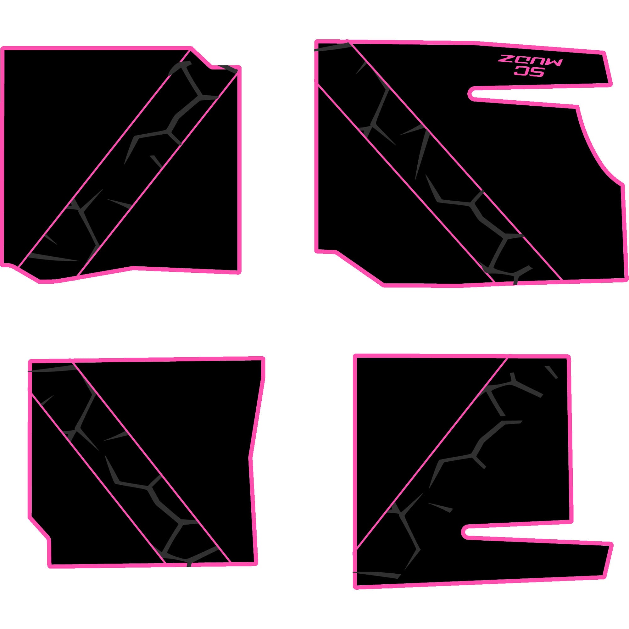 Polaris General - 4 Seat Floor Mats - OEM