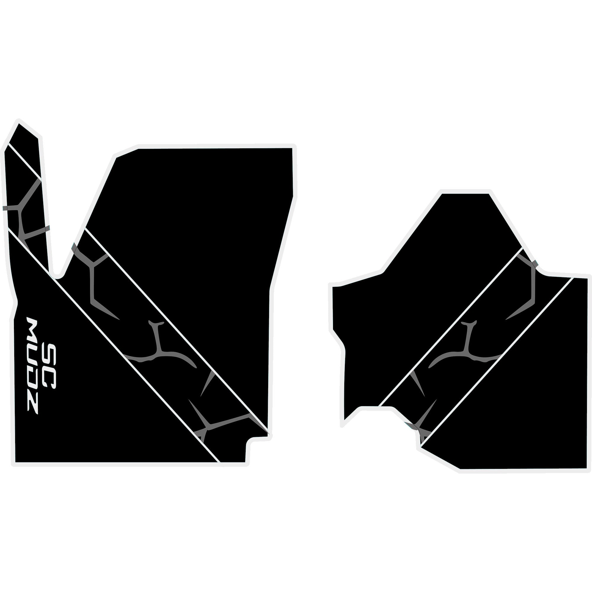 2023-2025 Can-Am Maverick R - 2 Seat Floor Mats - OEM