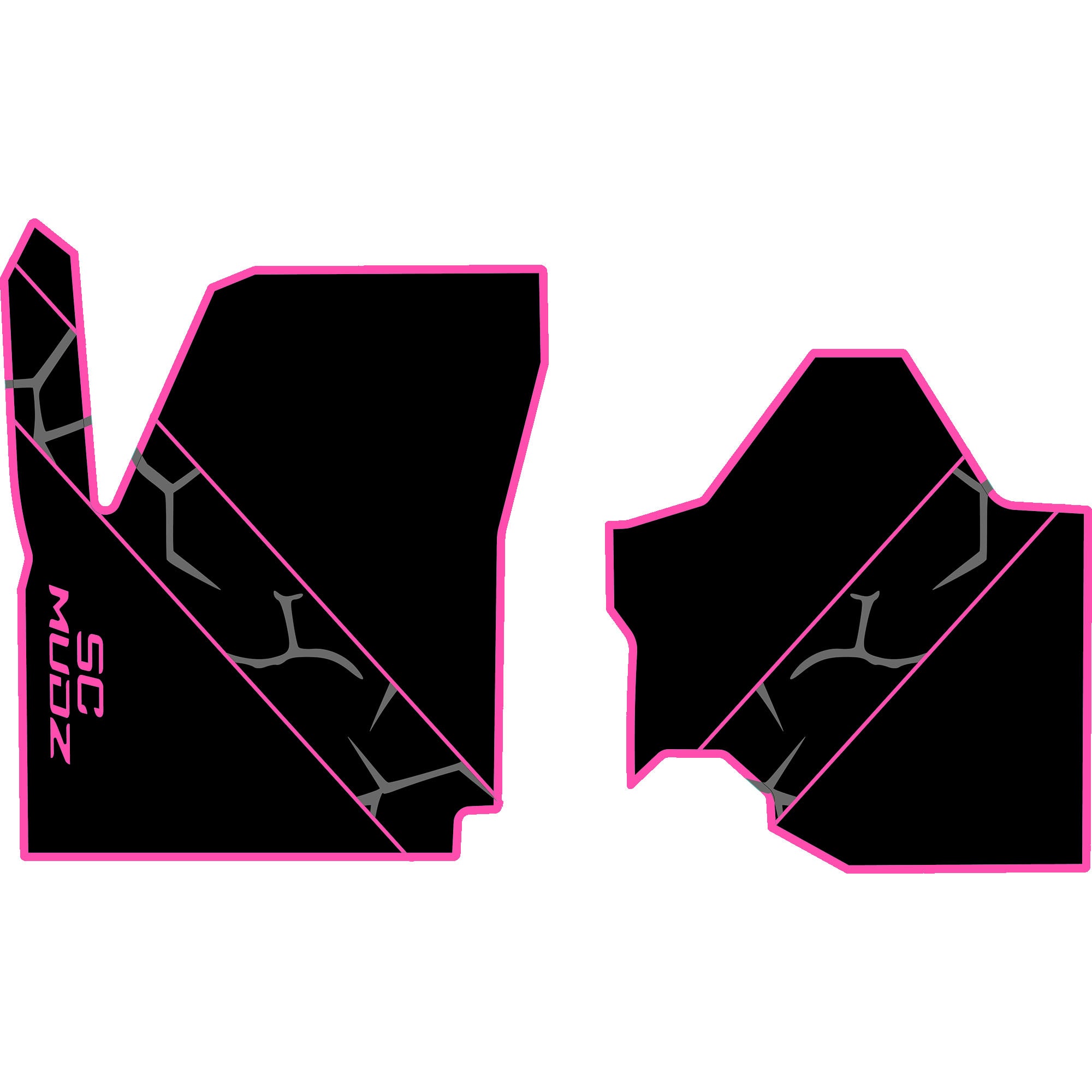 2023-2025 Can-Am Maverick R - 2 Seat Floor Mats - OEM