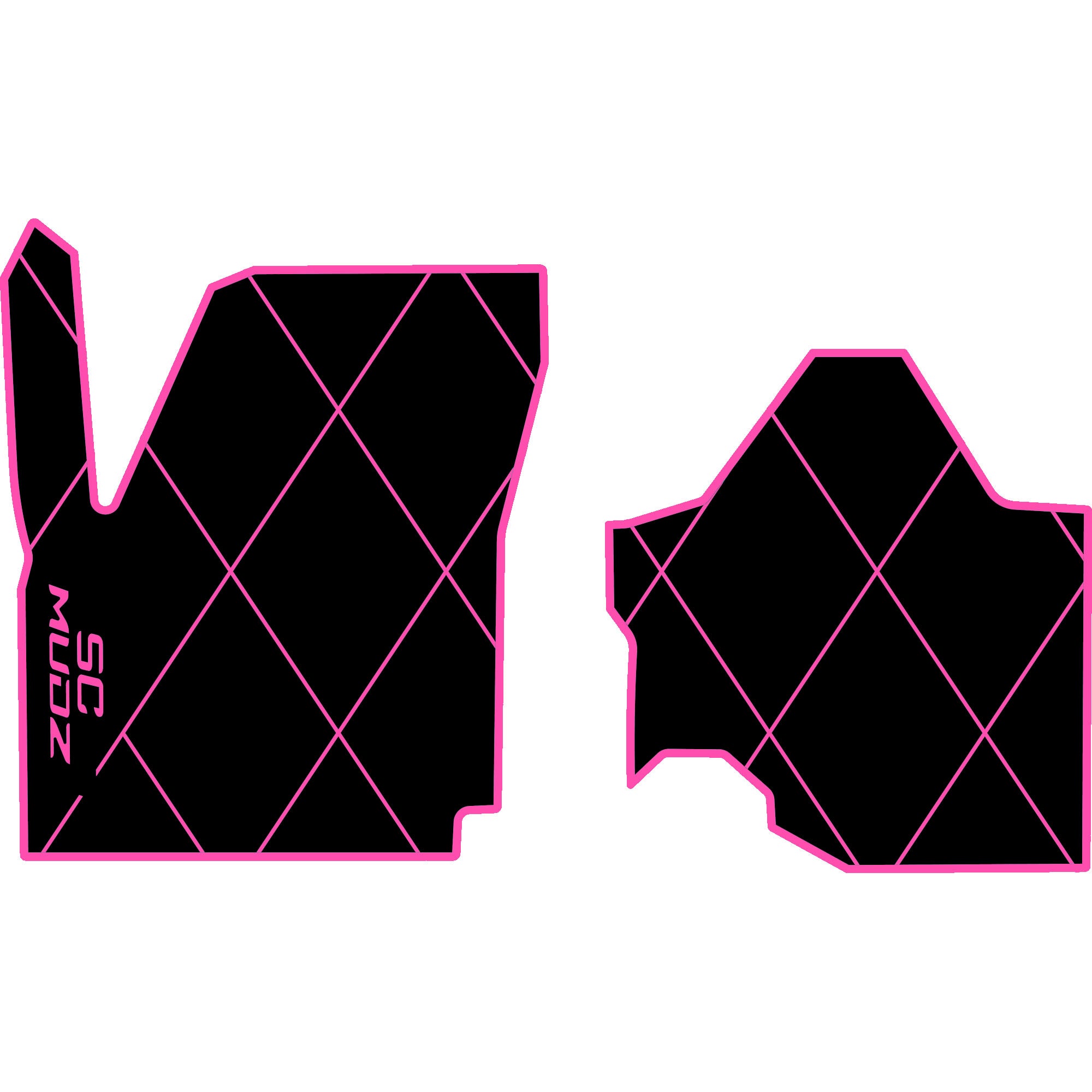 Speed UTV El Diablo - 2 Seat Floor Mats - OEM