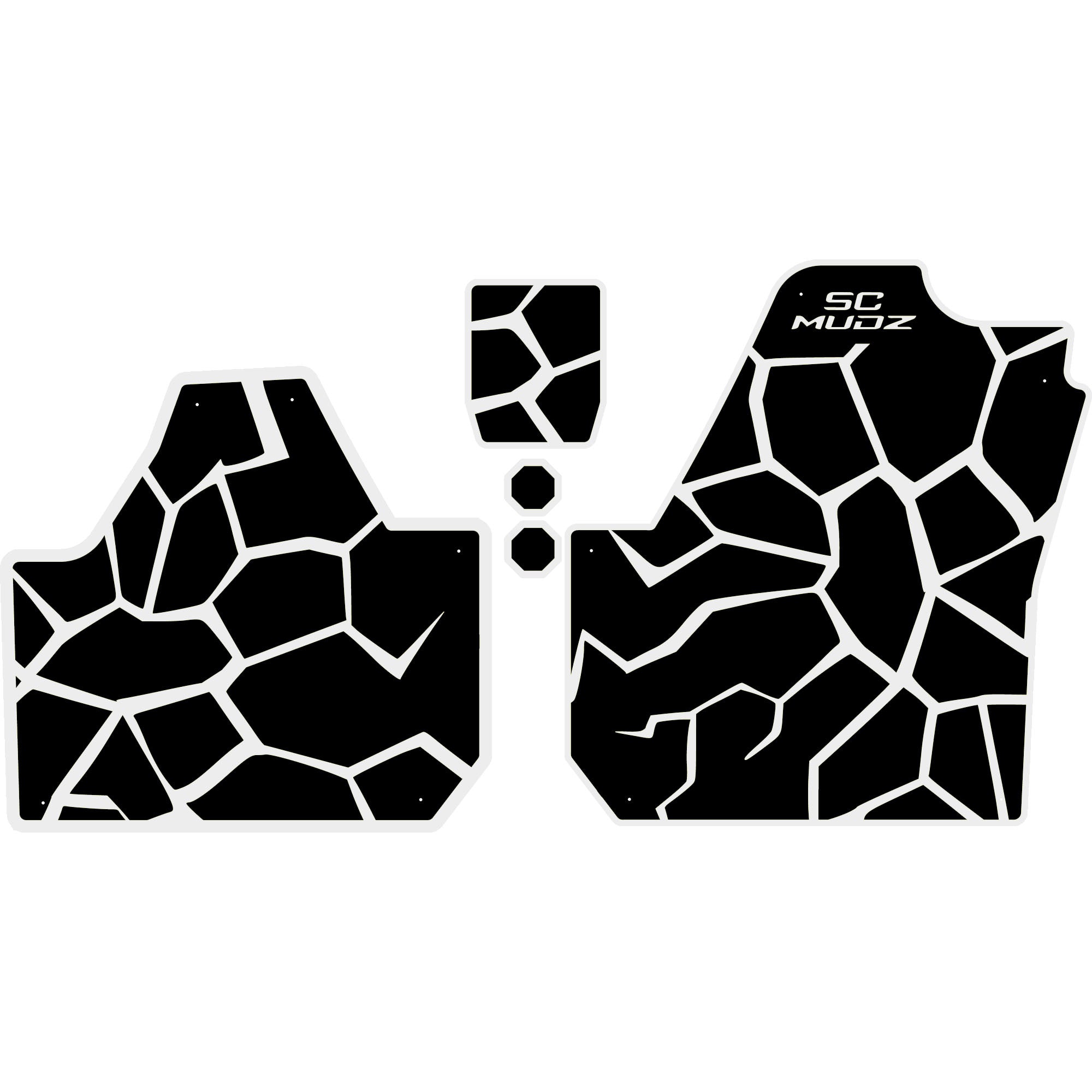 Can-Am Maverick X3 - 2 Seat Floor Mats - OEM