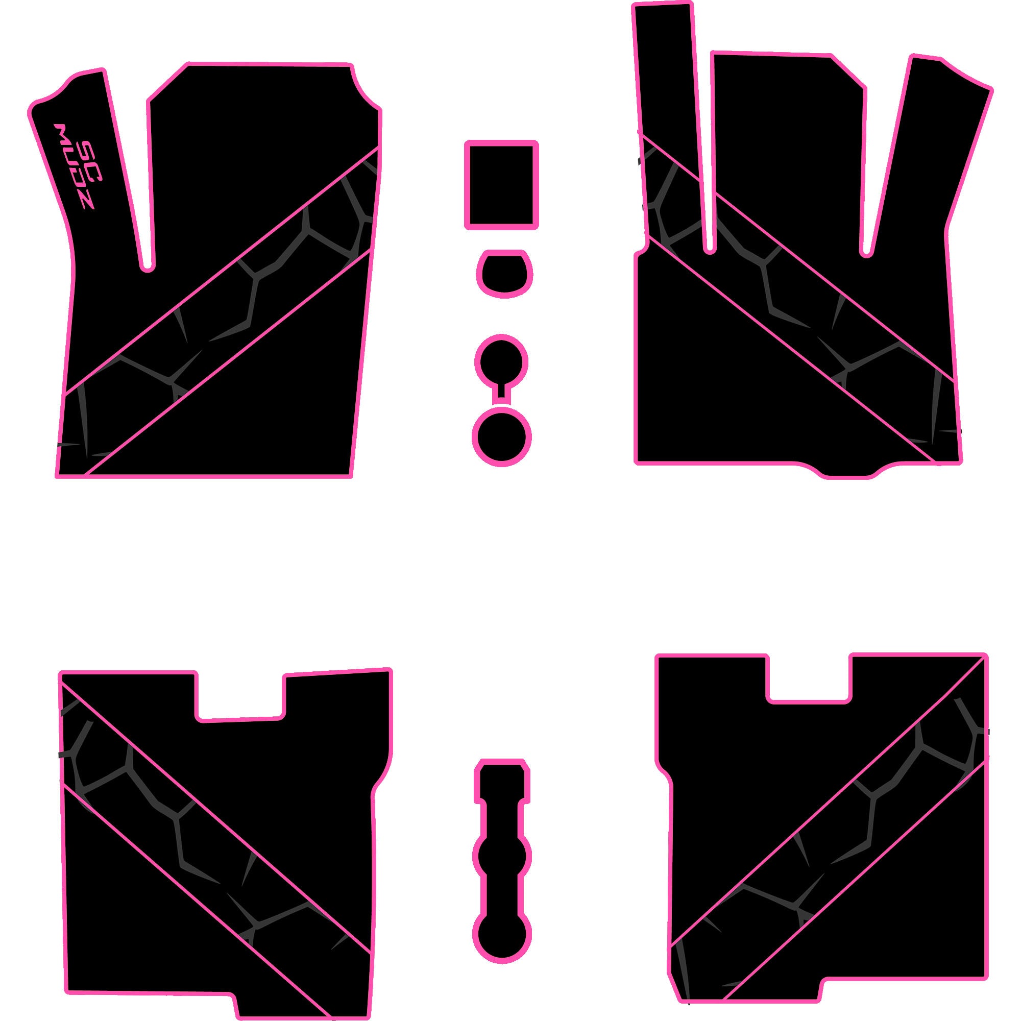 2022-2026 Polaris RZR Pro R - 4 Seat Floor Mats - OEM