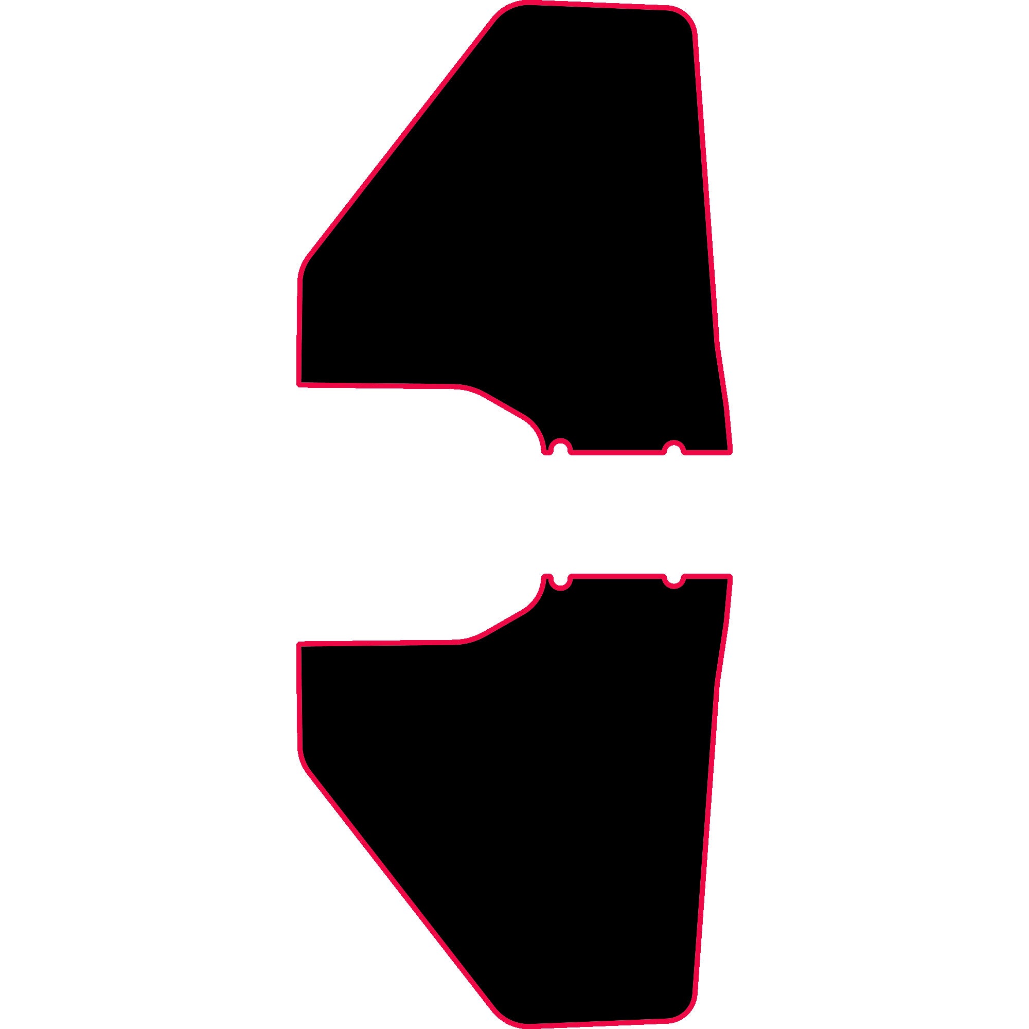 Polaris Ranger XP 1000 - 2 Seat Door Liners - OEM