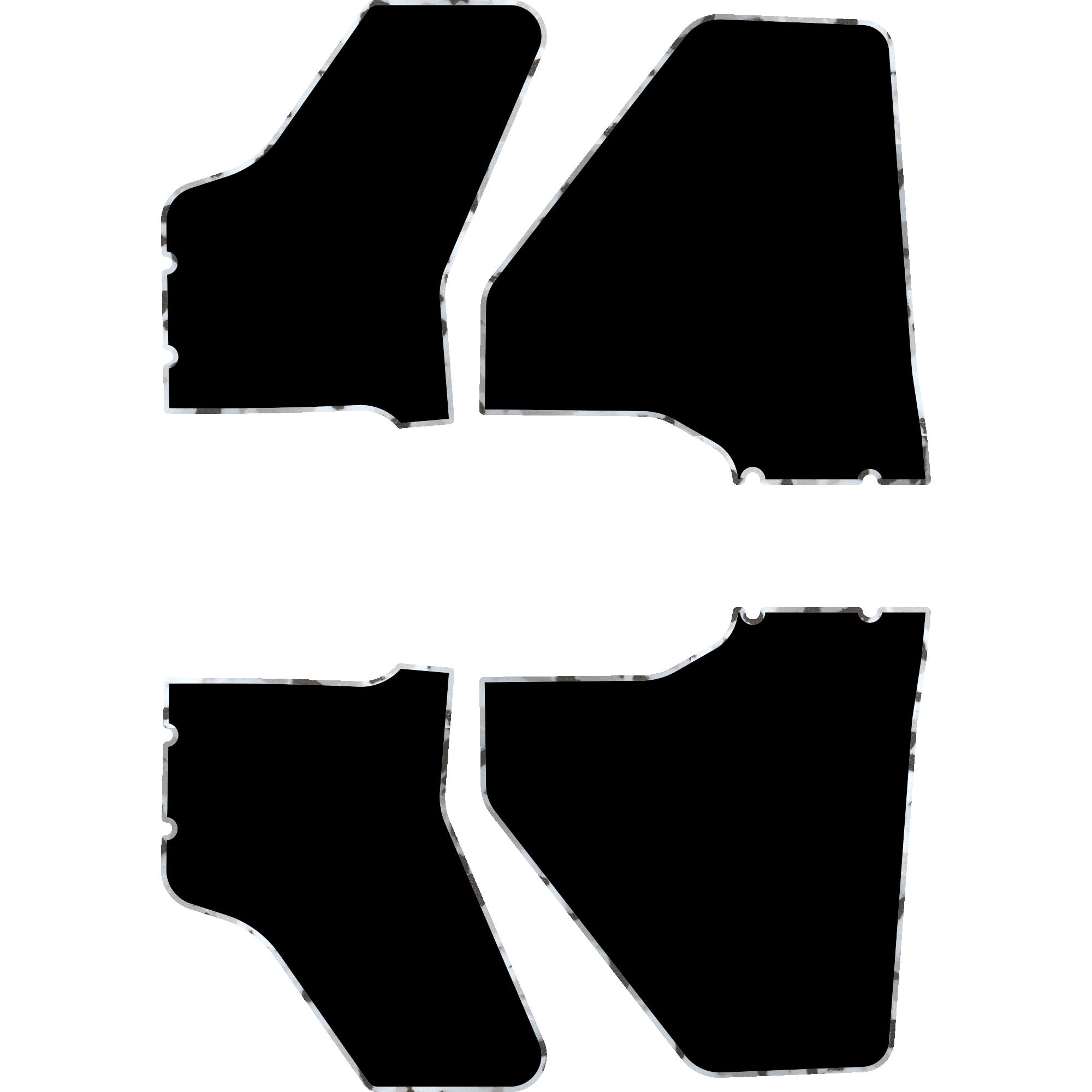 Polaris Ranger XP 1000 - 4 Seat Door Liners - OEM