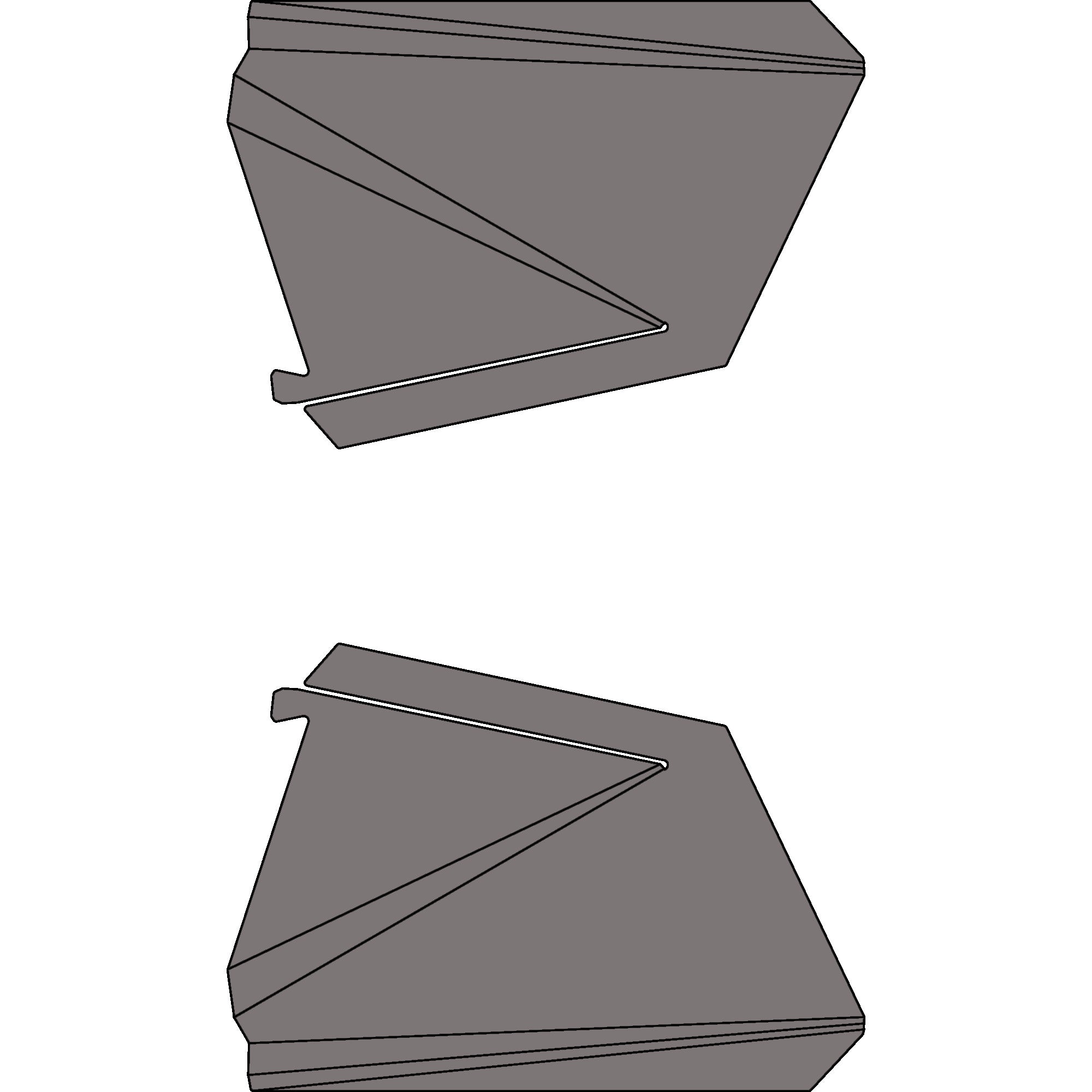 2023 Polaris RZR Pro R - 2 Seat Door Liners - SDR