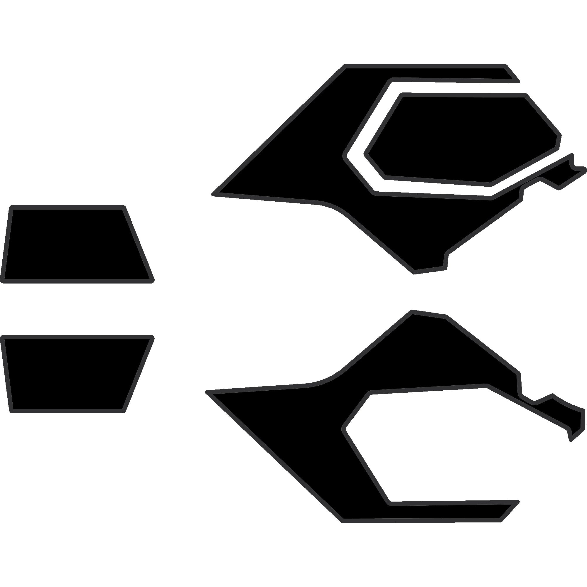 2022–2025 Polaris RZR Pro R - 4 Seat Center Console - OEM