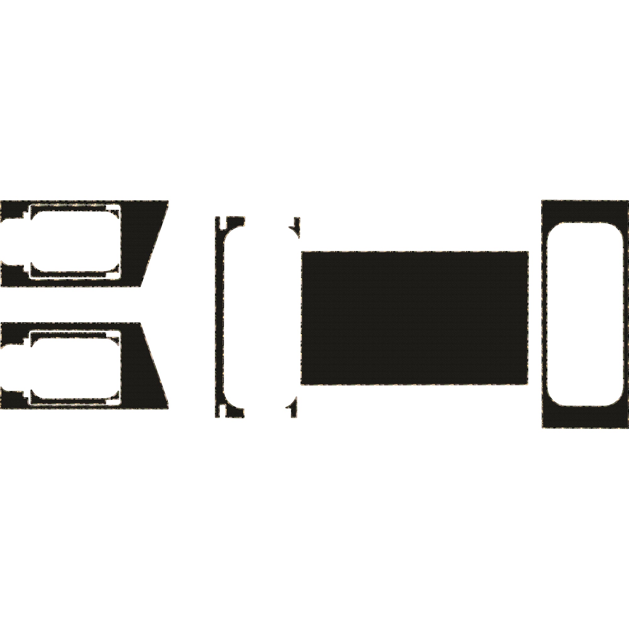 Polaris Ranger 1500 - 4 Seat Truck Cap Accessories - Kelly Fabworks