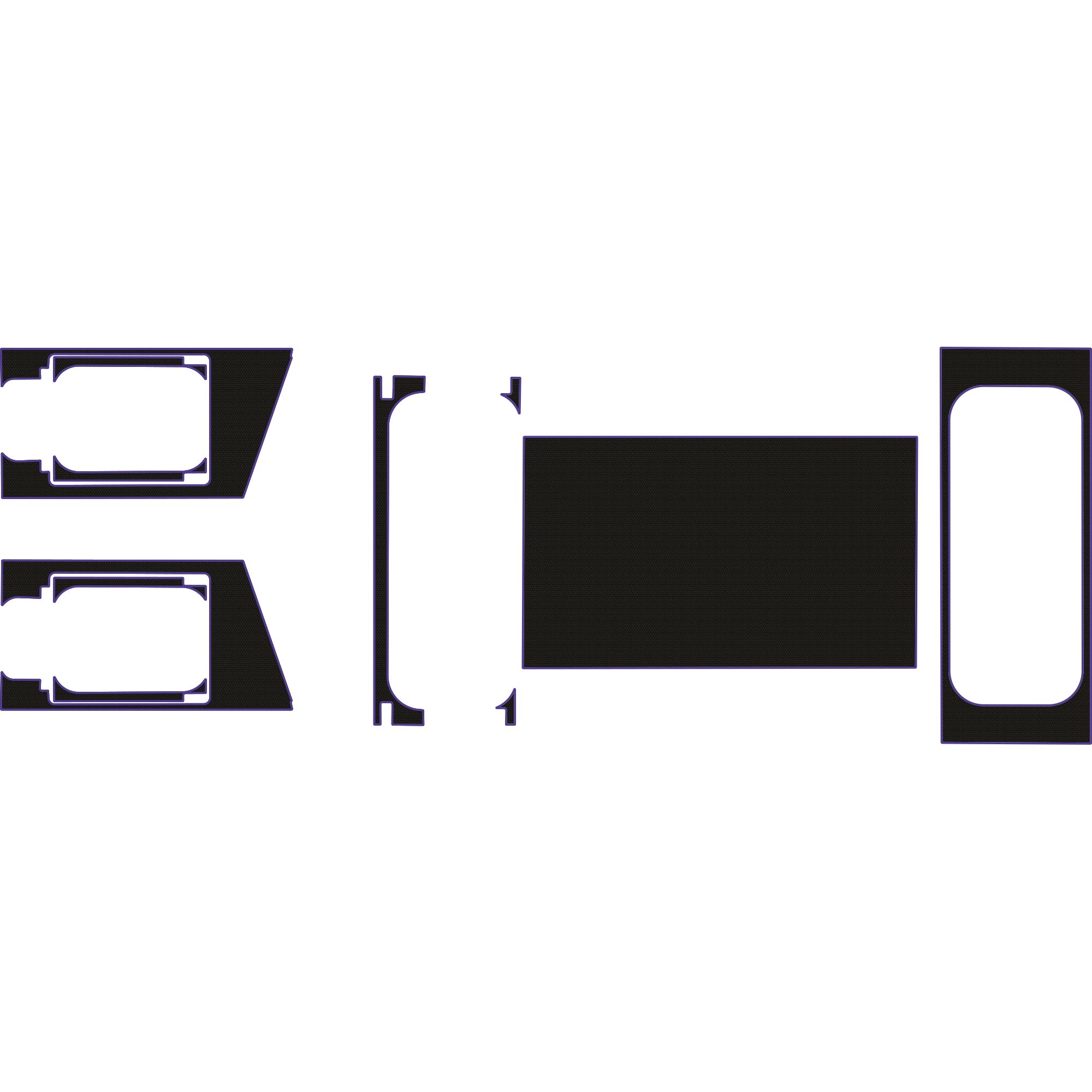 Polaris Ranger 1500 - 4 Seat Truck Cap Accessories - Kelly Fabworks