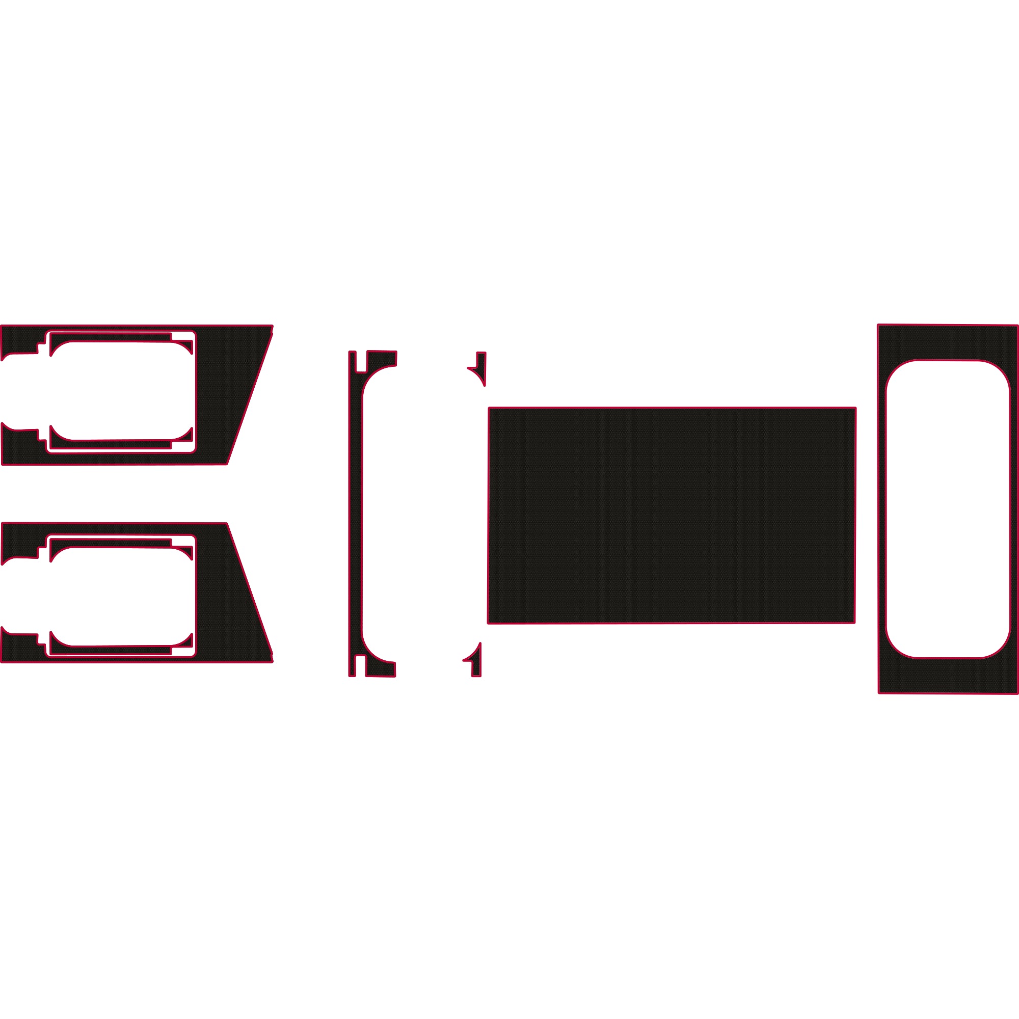 Polaris Ranger 1500 - 4 Seat Truck Cap Accessories - Kelly Fabworks