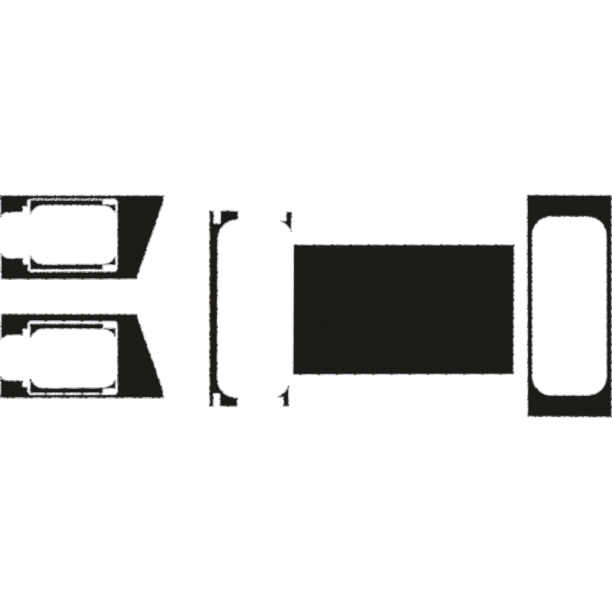 Polaris Ranger 1500 - 4 Seat Truck Cap Accessories - Kelly Fabworks