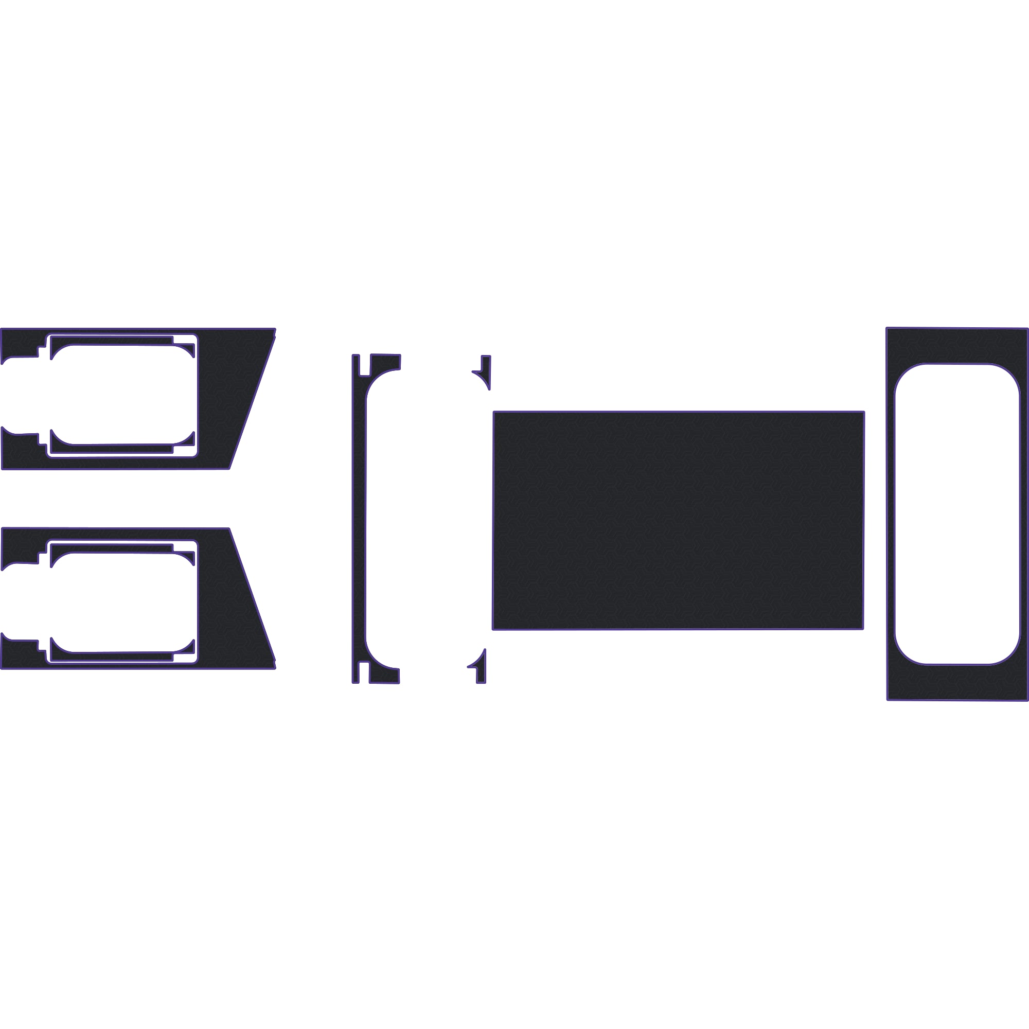 Polaris Ranger 1500 - 4 Seat Truck Cap Accessories - Kelly Fabworks