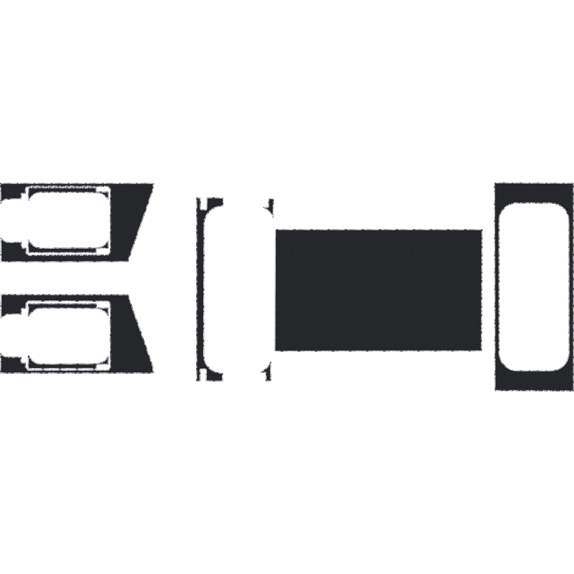 Polaris Ranger 1500 - 4 Seat Truck Cap Accessories - Kelly Fabworks