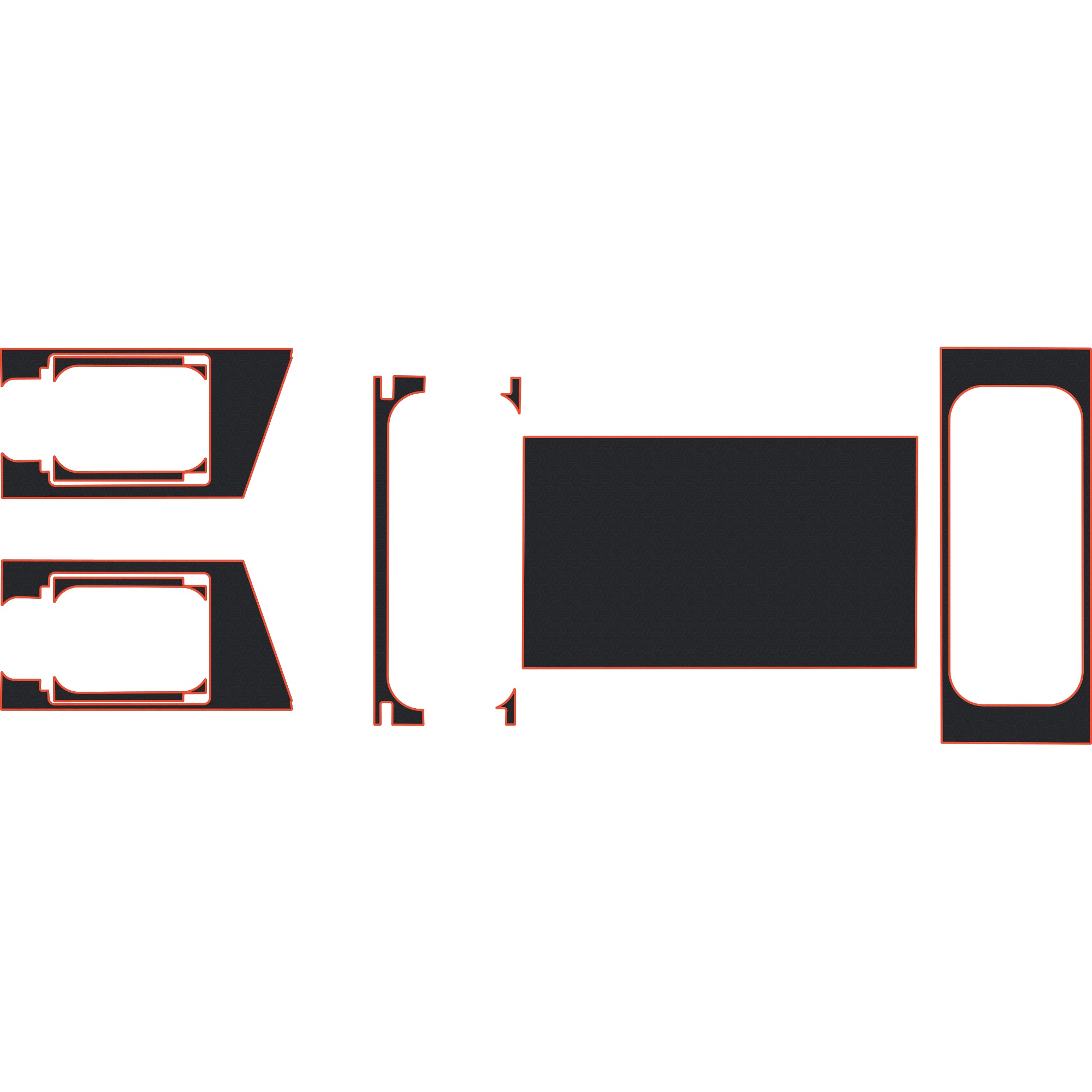 Polaris Ranger 1500 - 4 Seat Truck Cap Accessories - Kelly Fabworks