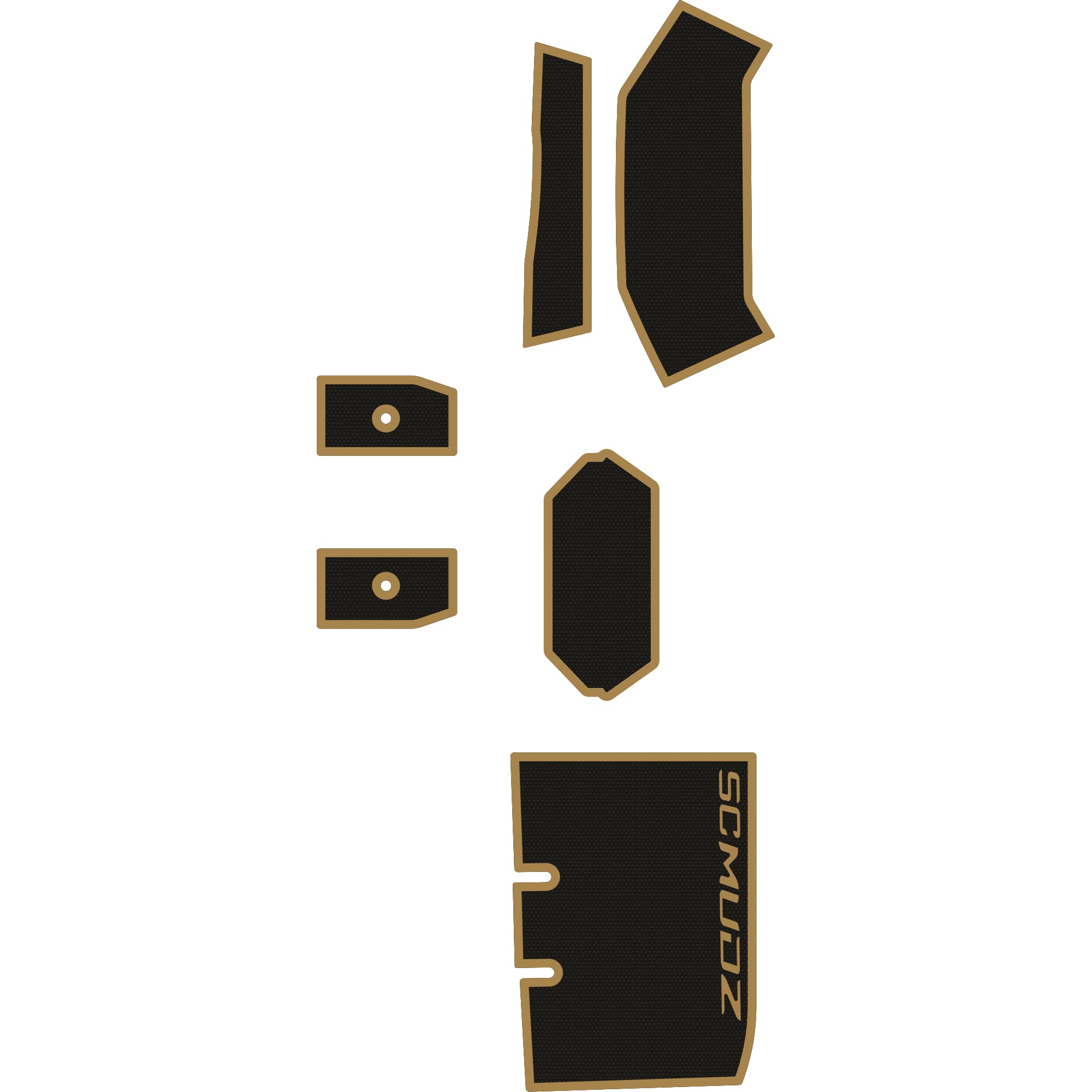 Polaris Ranger 1500 - 2 & 4 Seat Dash Pads - OEM