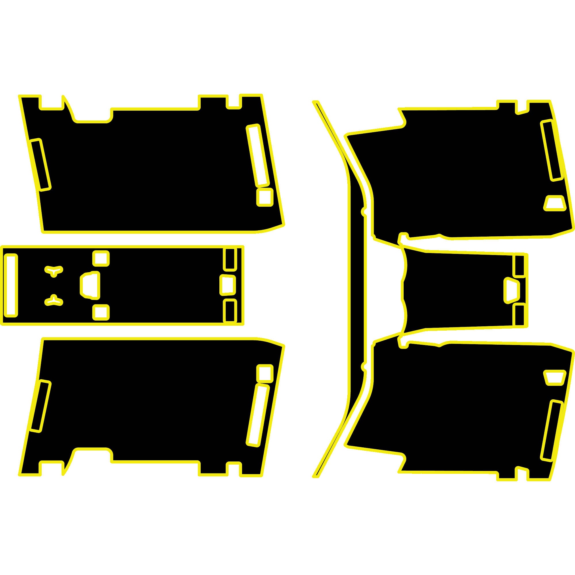 2024-2025 Can-Am Maverick R - 4 Seat Headliner - OEM