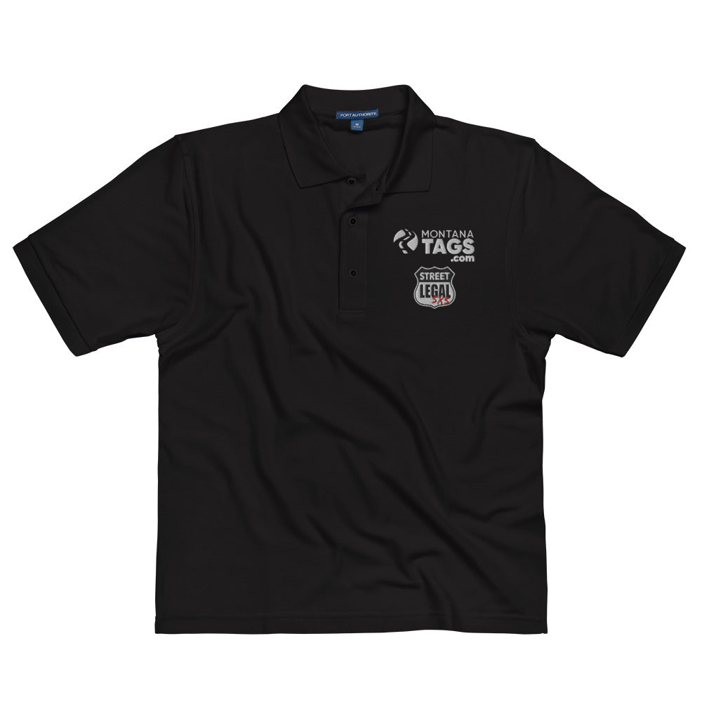 Montana Tags / Street Legal SXS - Men's Polo Shirt