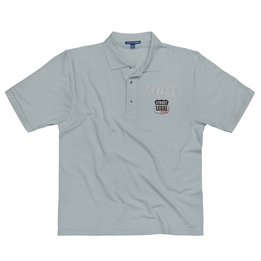 Montana Tags / Street Legal SXS - Men's Polo Shirt