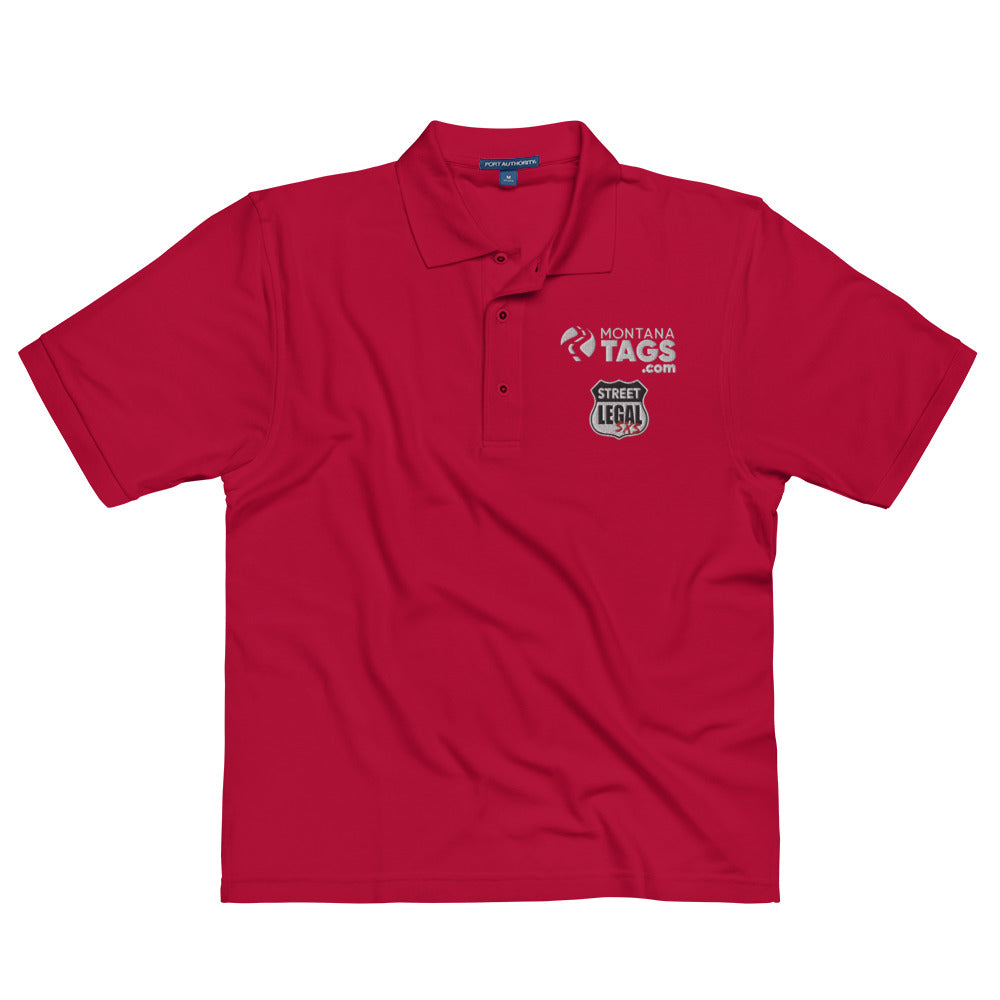 Montana Tags / Street Legal SXS - Men's Polo Shirt