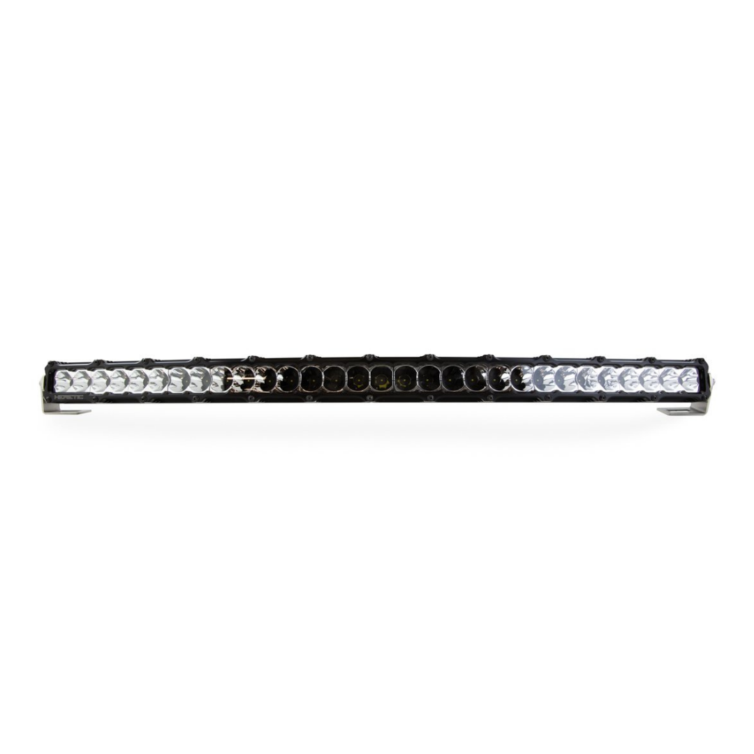 studio shot of a 30 inch led light bar