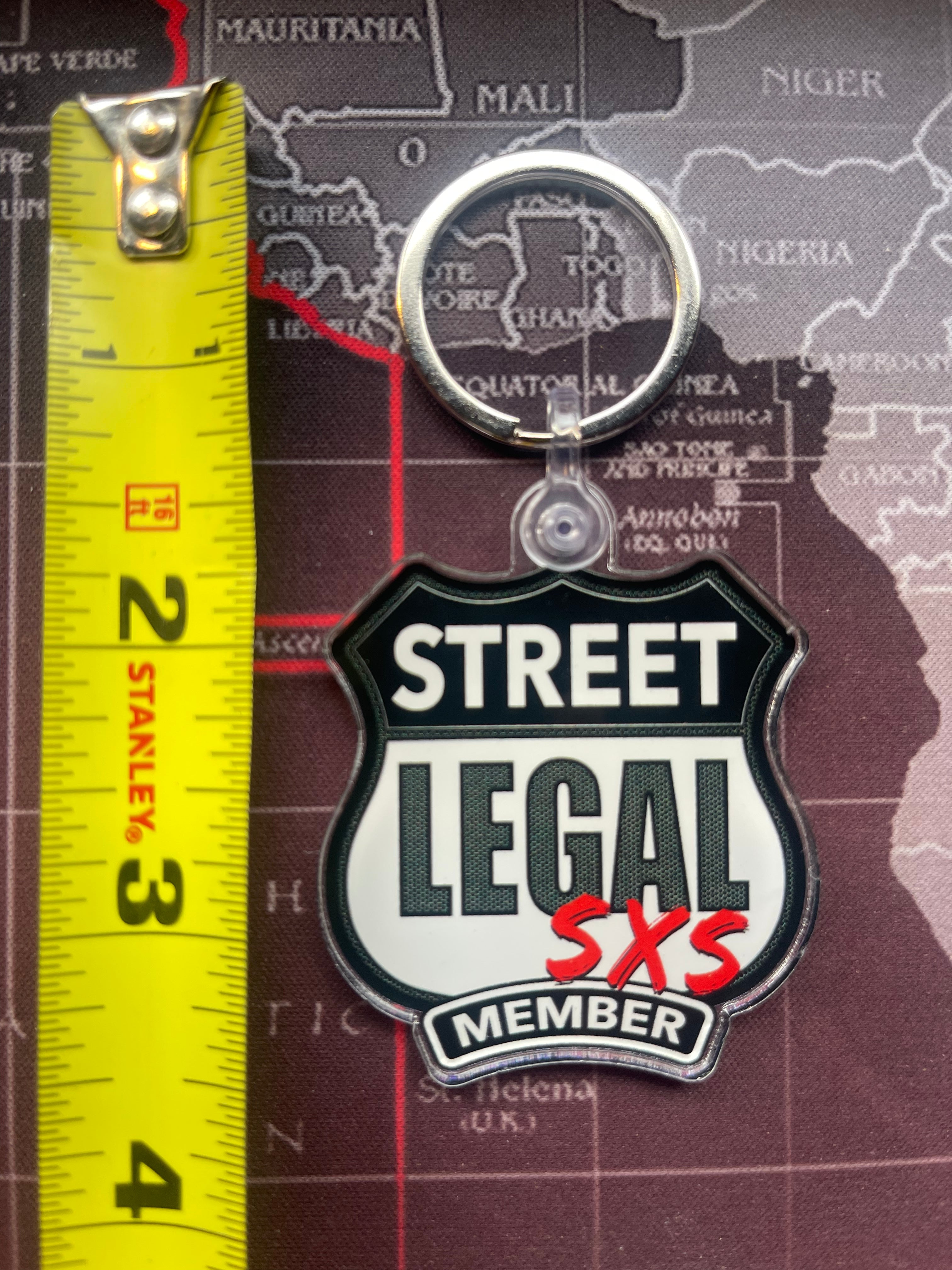 SLSXS Member Badge Key Chain