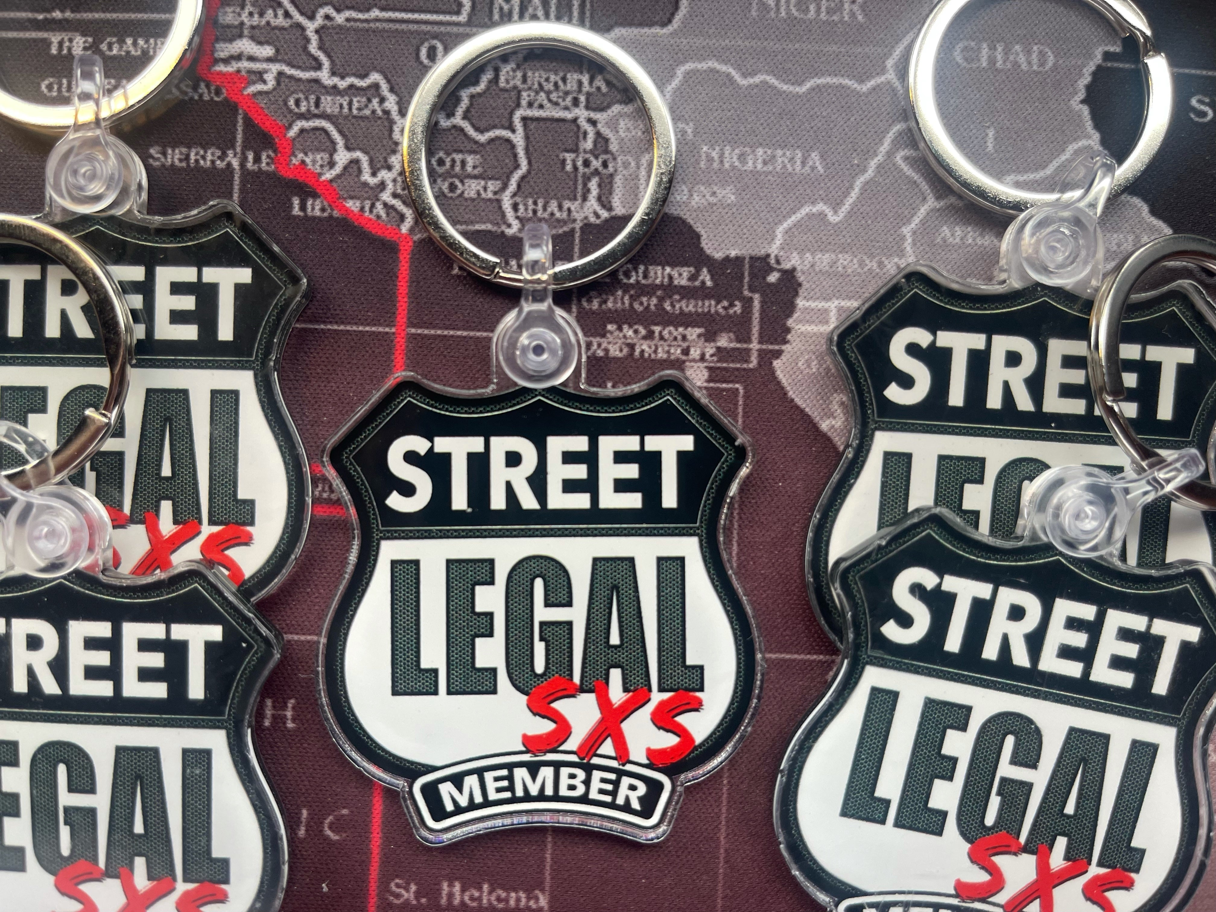 SLSXS Member Badge Key Chain