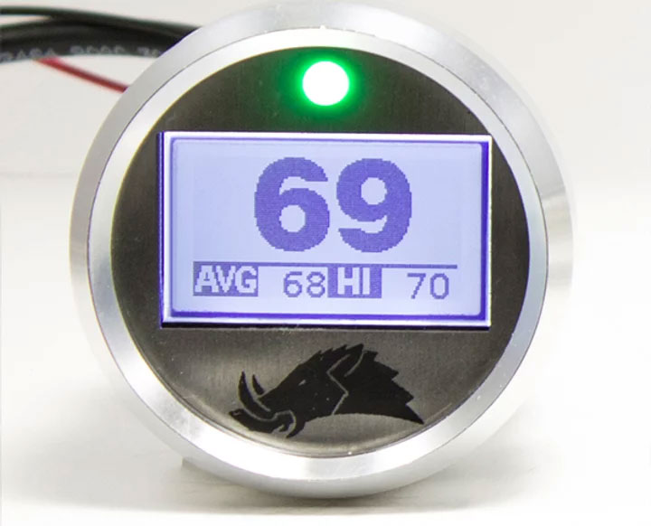 3.1 Dimmable Infrared Belt Temperature Gauge