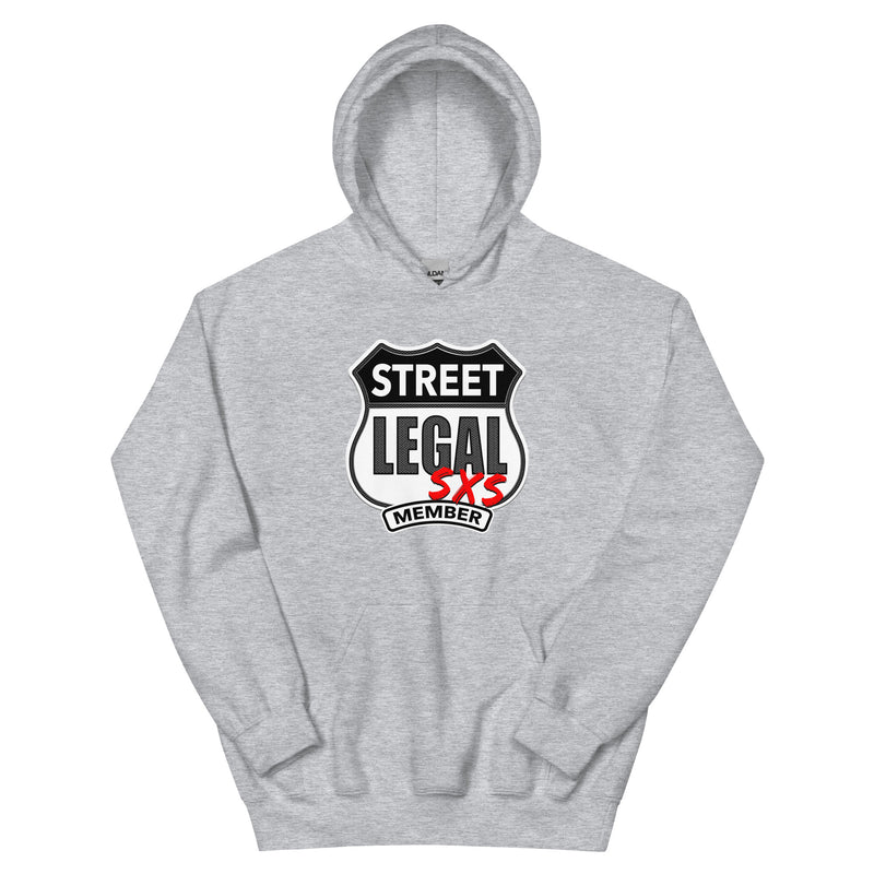 Street Legal SXS - Member Badge Unisex Hoodie